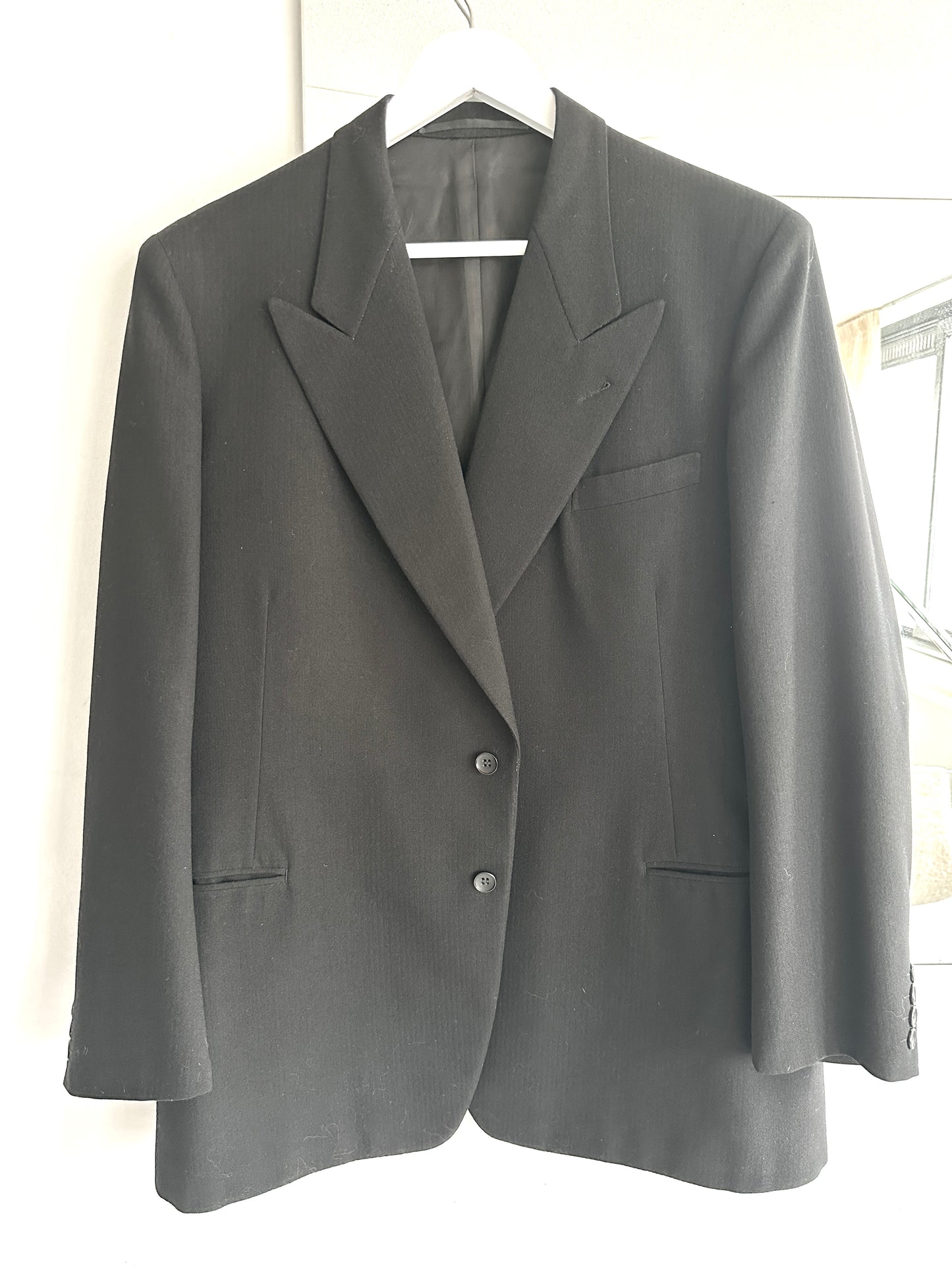 Vintage zwarte blazer