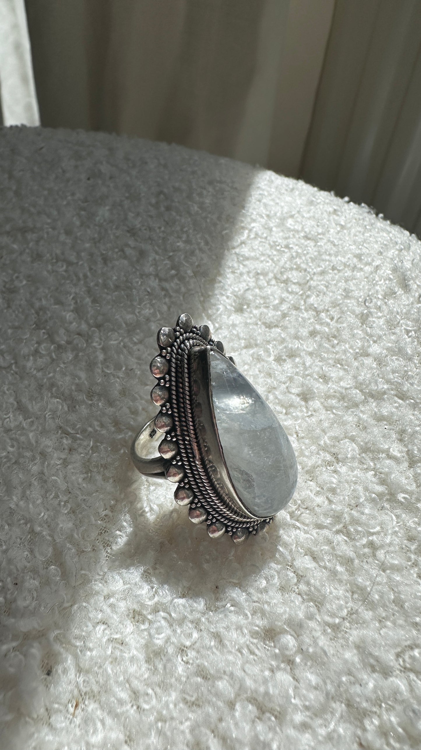 Ring Moon stone IV