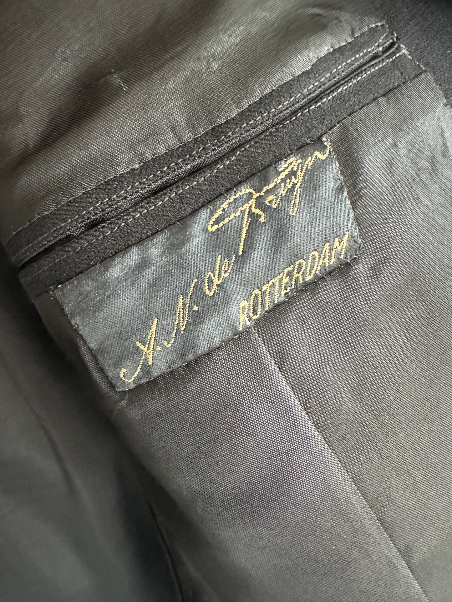 Vintage zwarte blazer