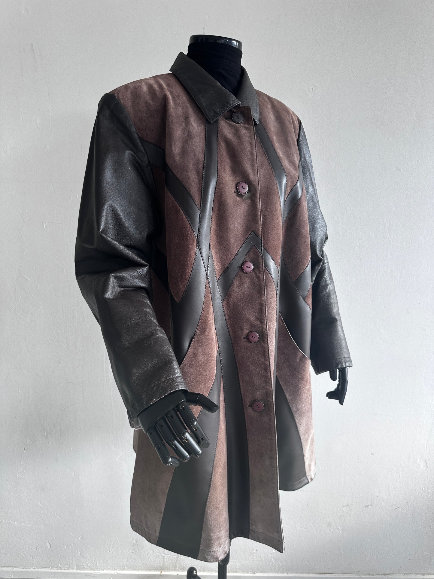 Dino’z vintage coat brown leather