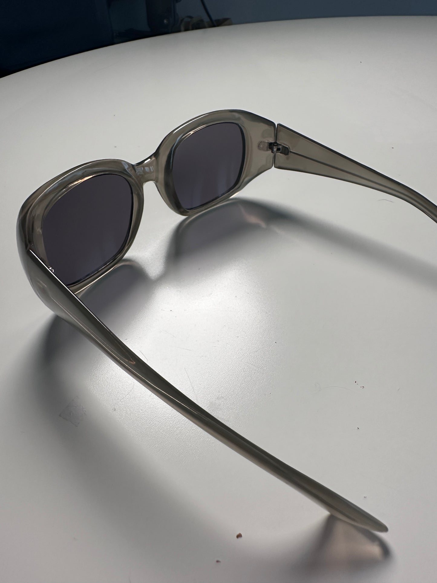 Vintage zonnebril grijs/groen