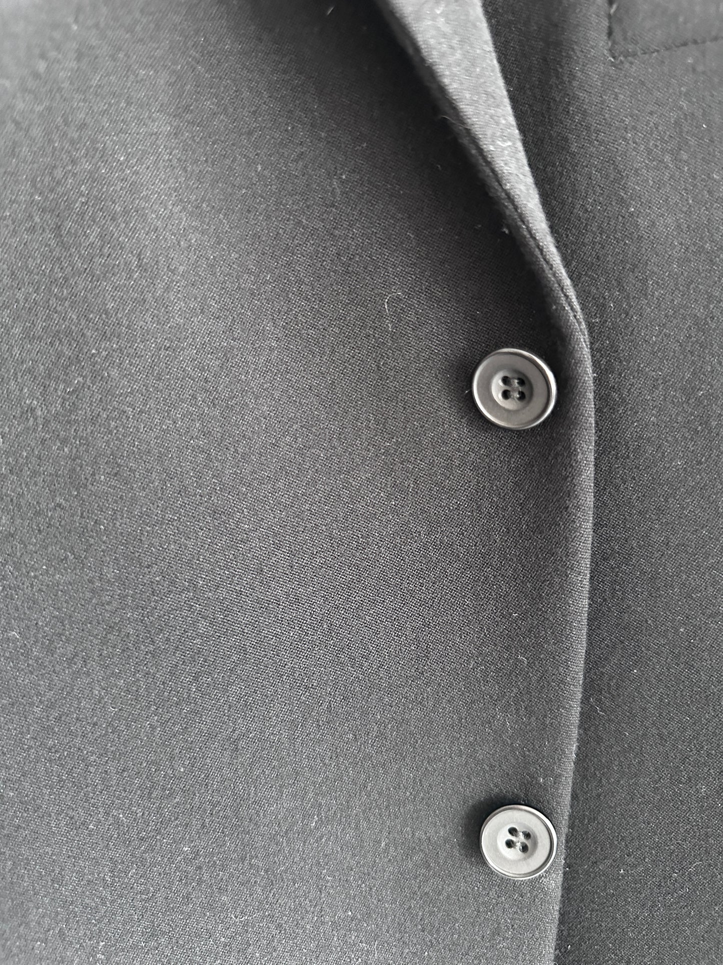 Zwarte vintage blazer