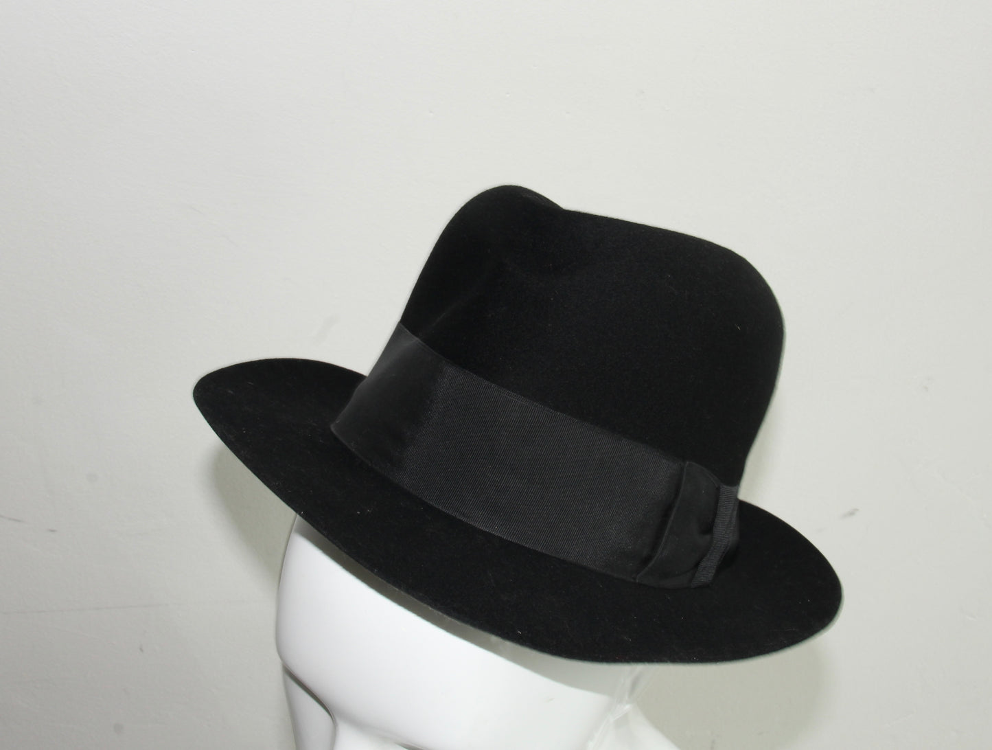 Vintage hoed zwart