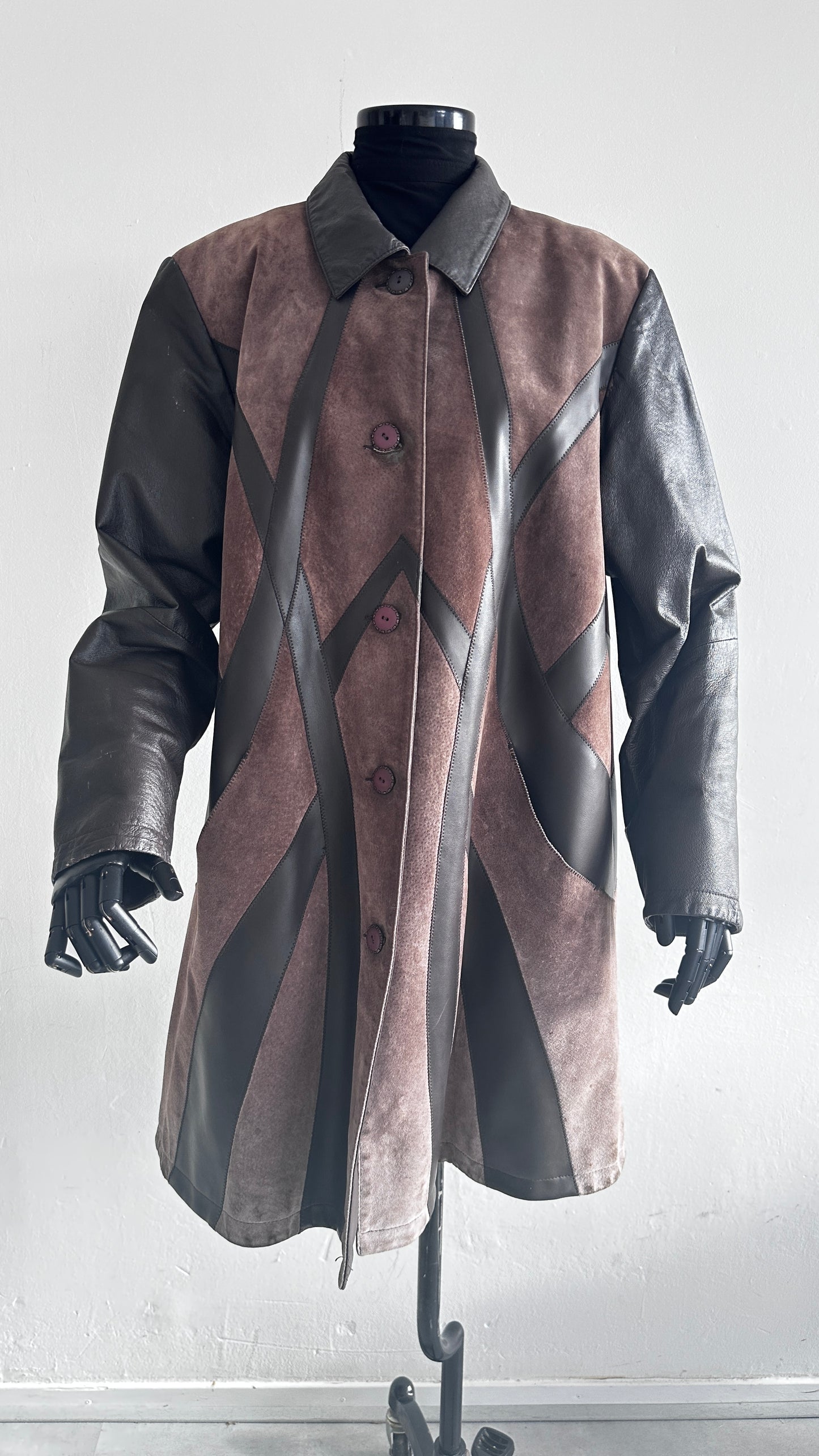 Dino’z vintage coat brown leather