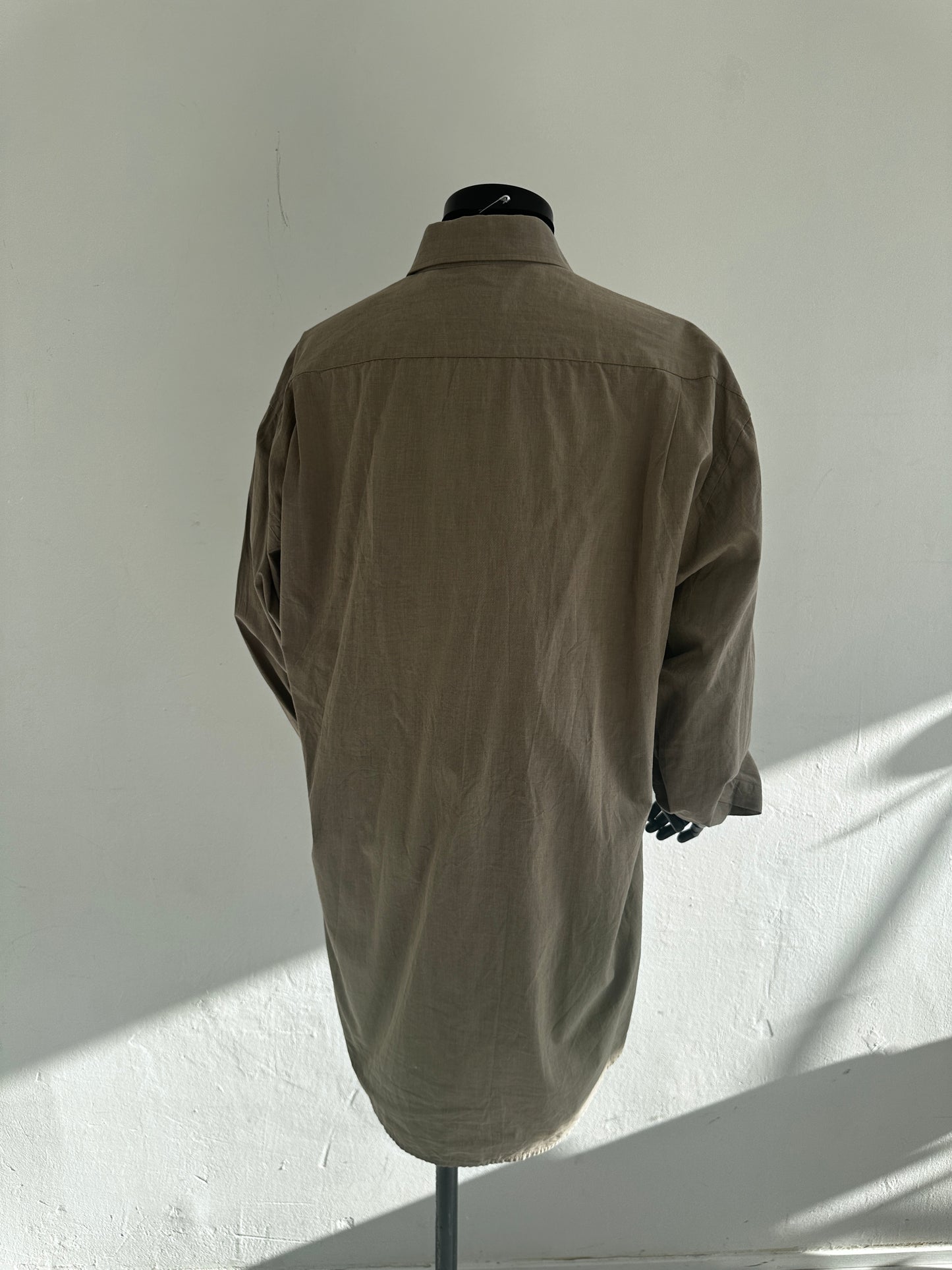 Vintage beige blouse oversized