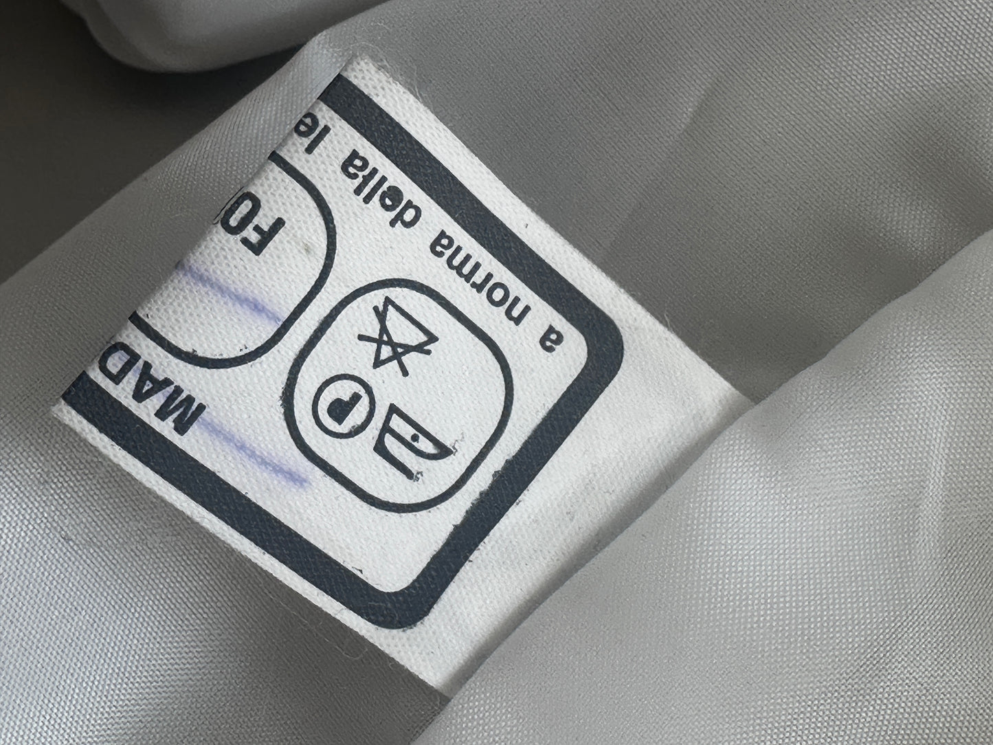 White leather jacket- made in Italy
