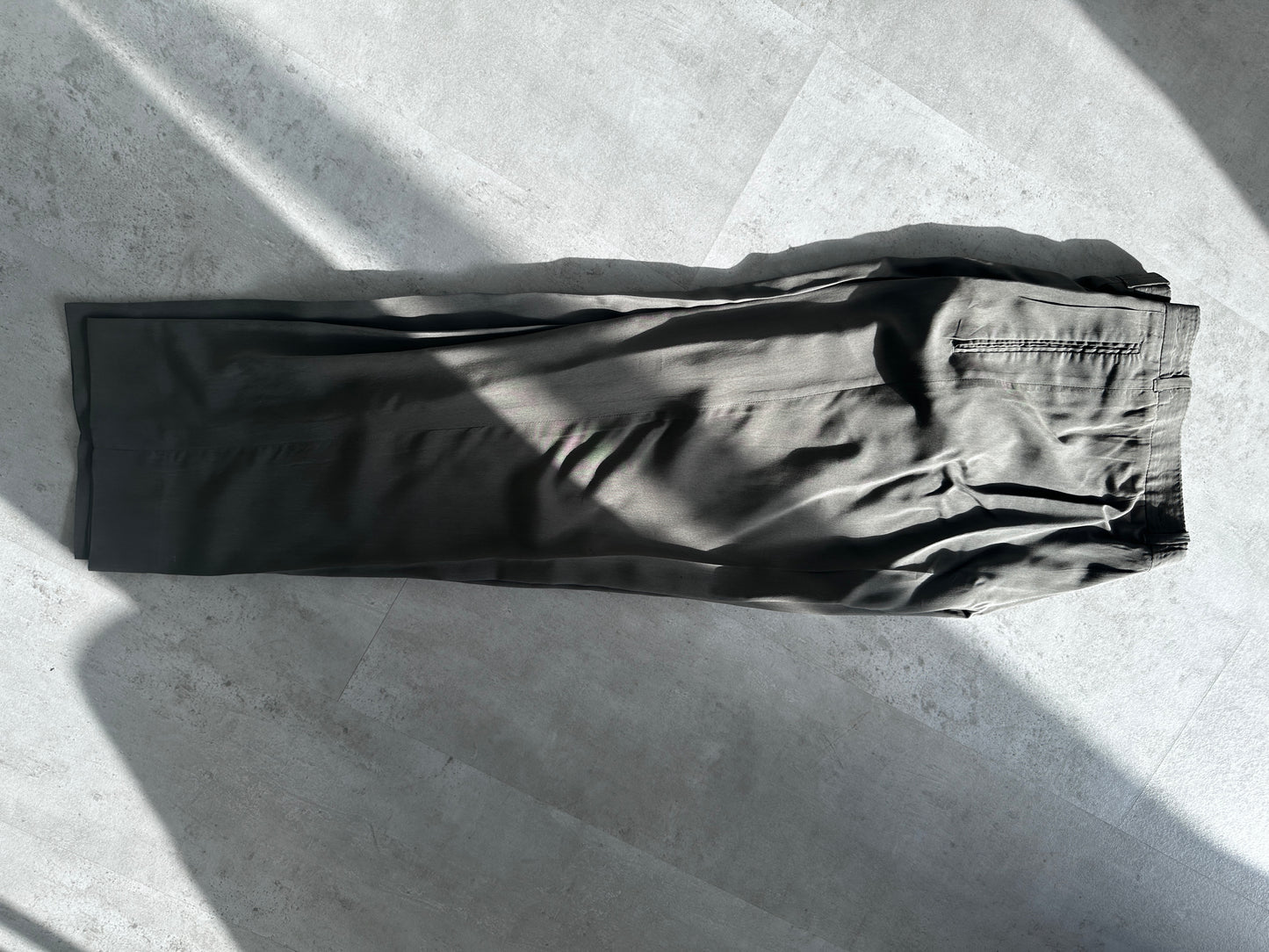 Soft silk vintage suit