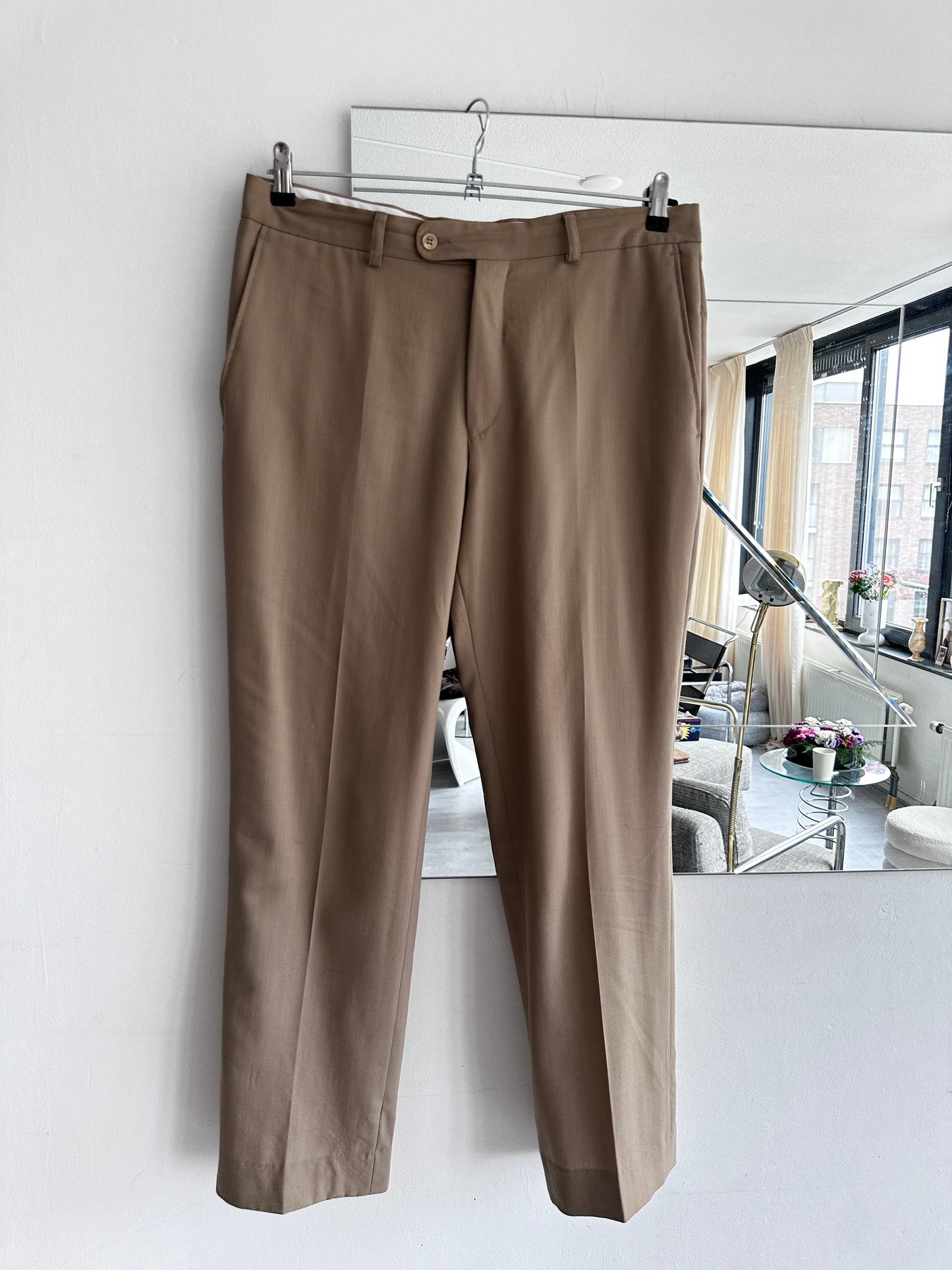 Vintage beige pantalon
