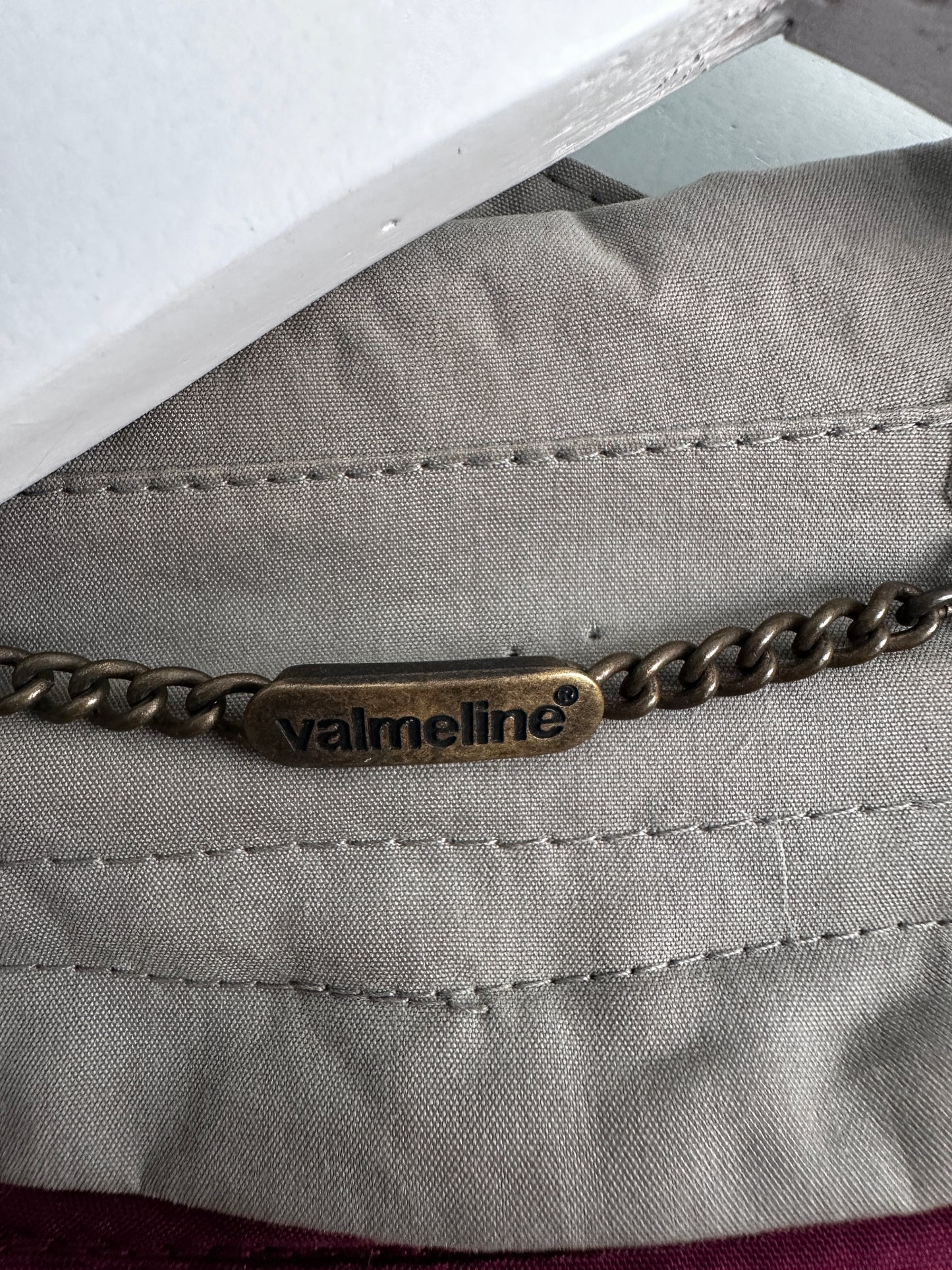 Vintage trenchcoat grijs