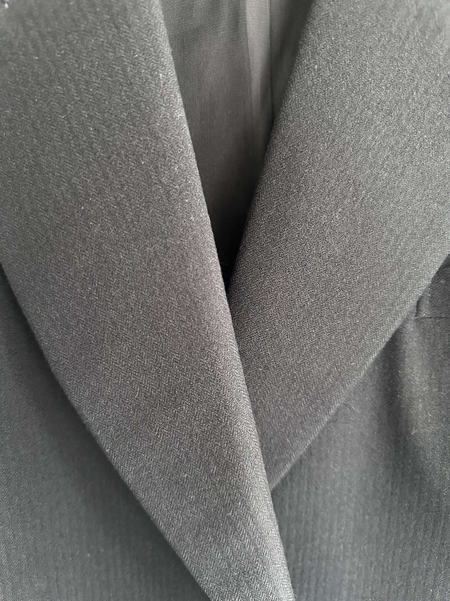 Vintage zwarte blazer