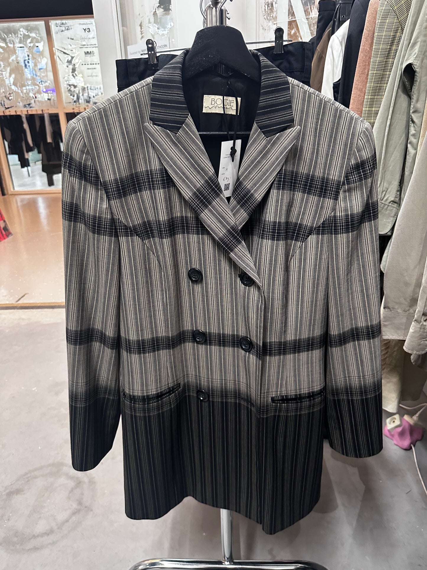 Vintage blazer striped