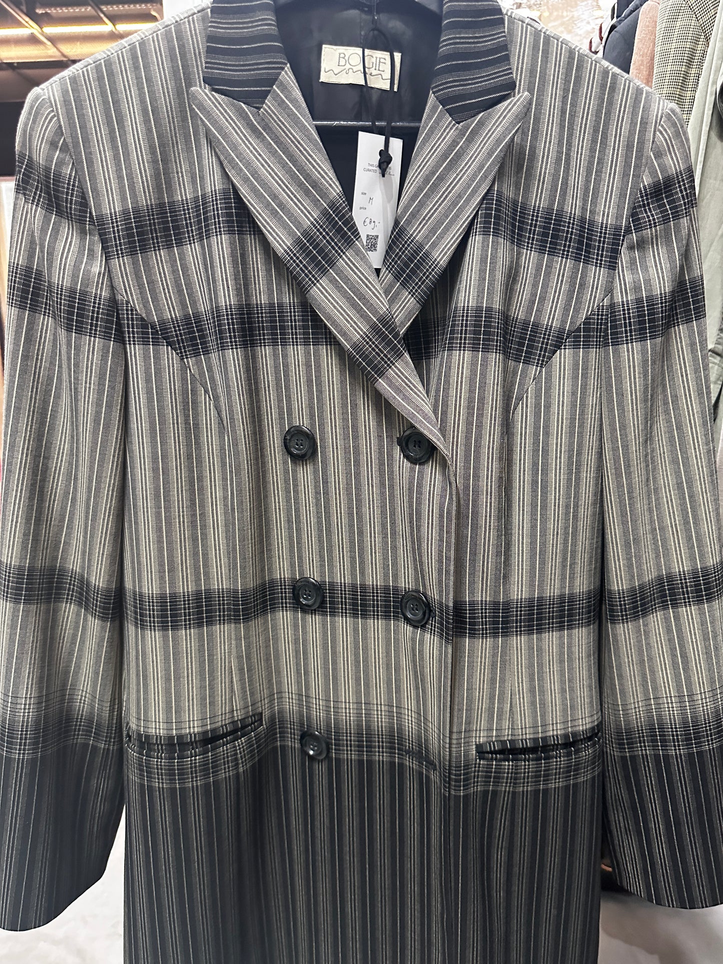 Vintage blazer striped
