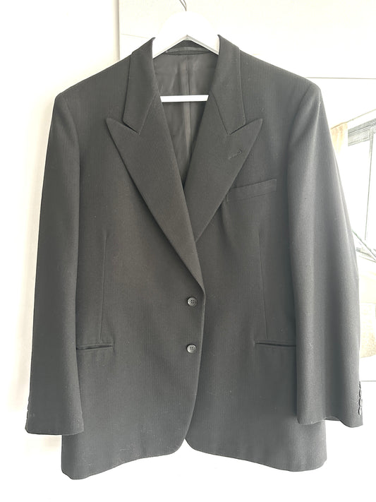 Vintage zwarte blazer