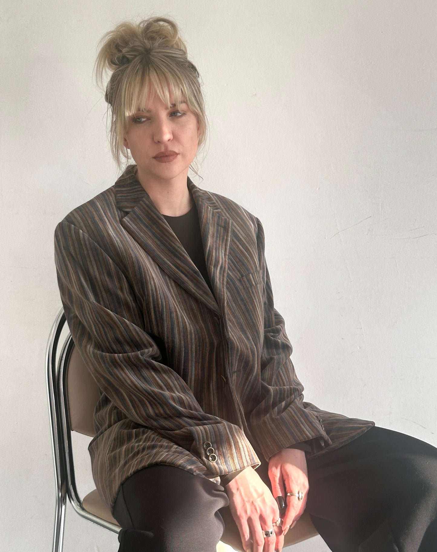 Vintage blazer stripe