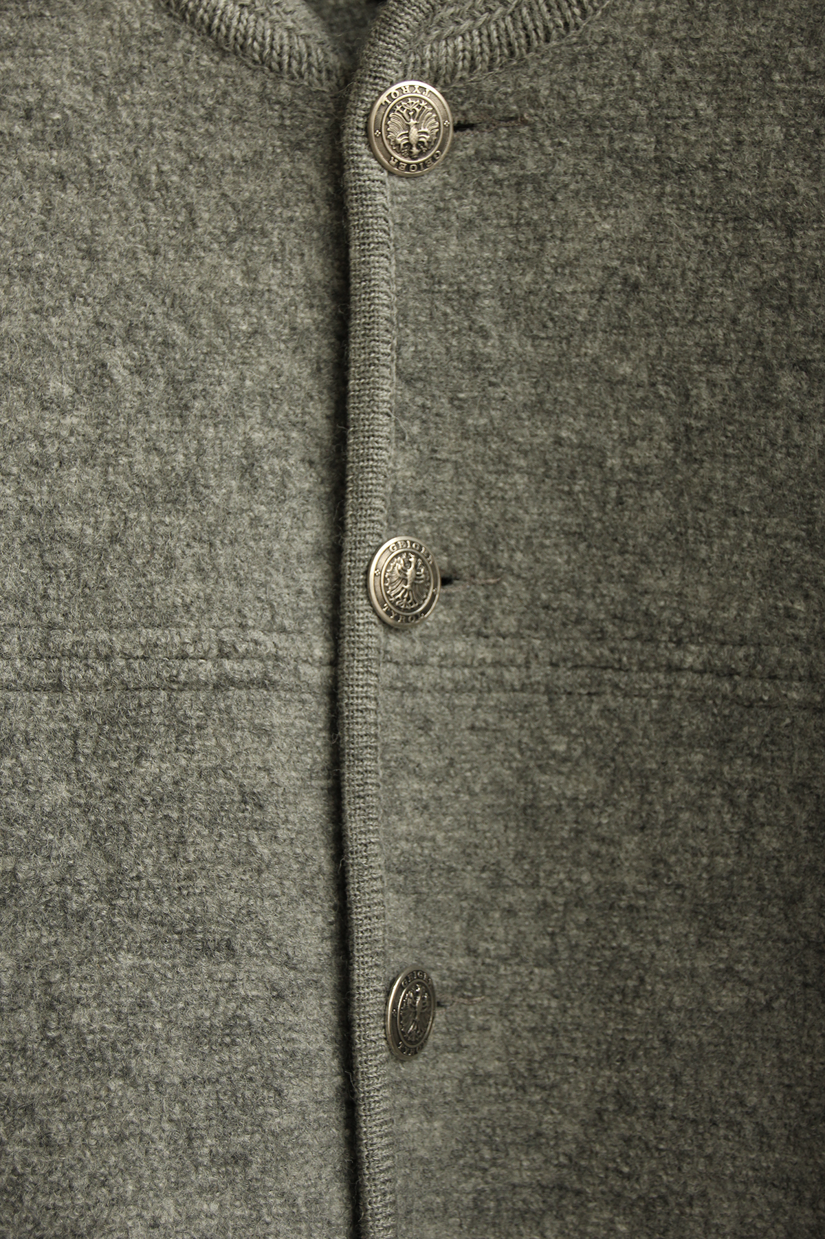 Geiger Grey Cardigan Jacket