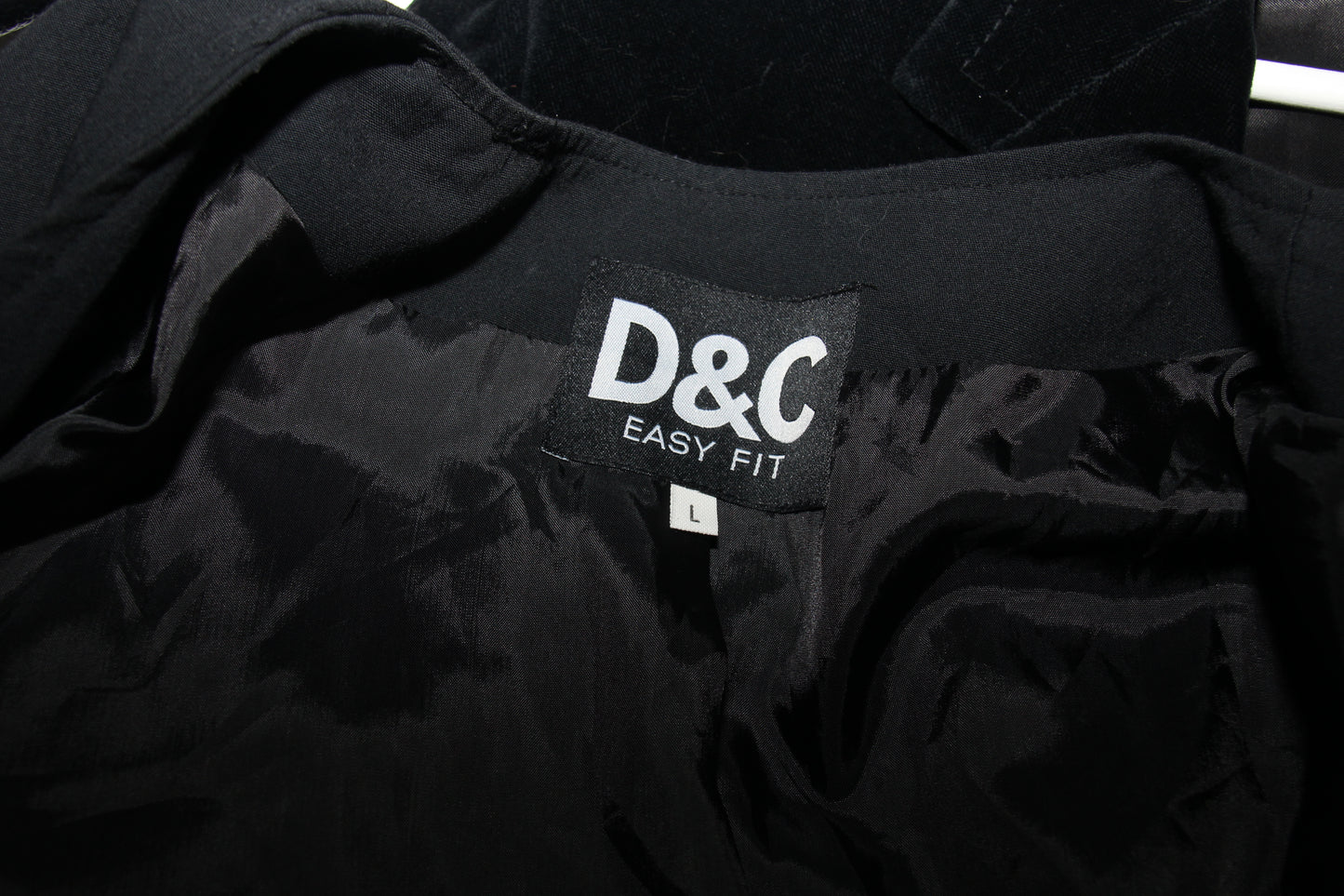 Vintage black jacket with embroidery