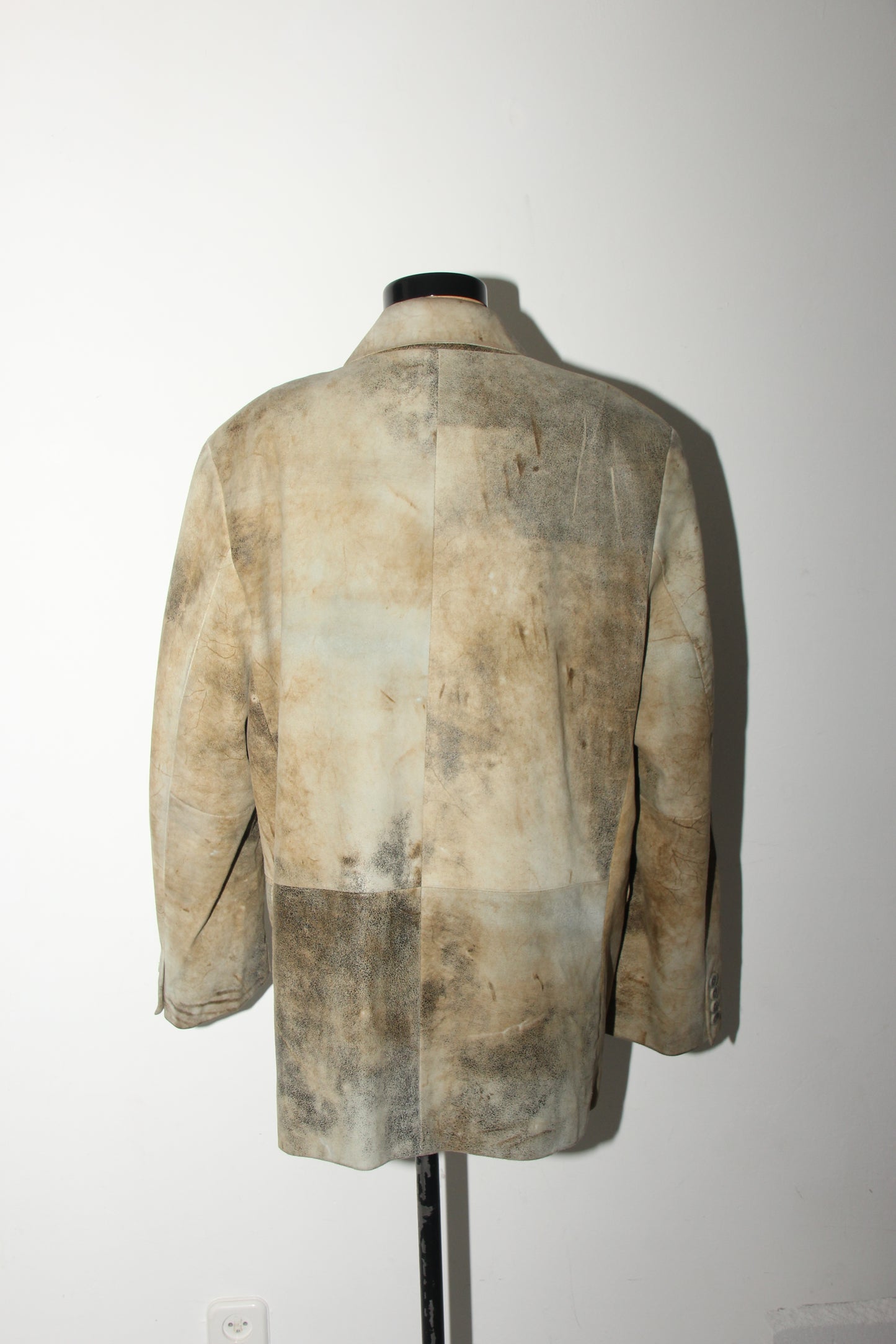 Rare vintage leather blazer