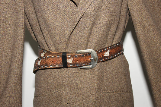 Bohemian brown vintage belt