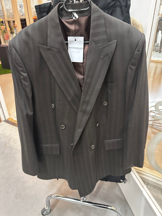 Vintage oversized blazer brown