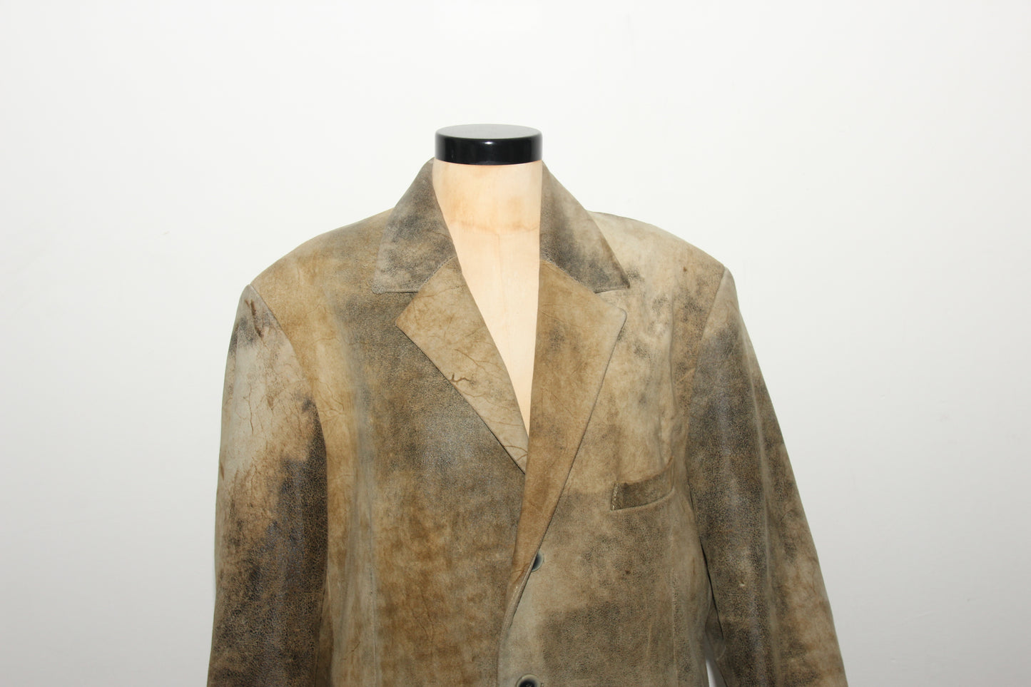 Rare vintage leather blazer