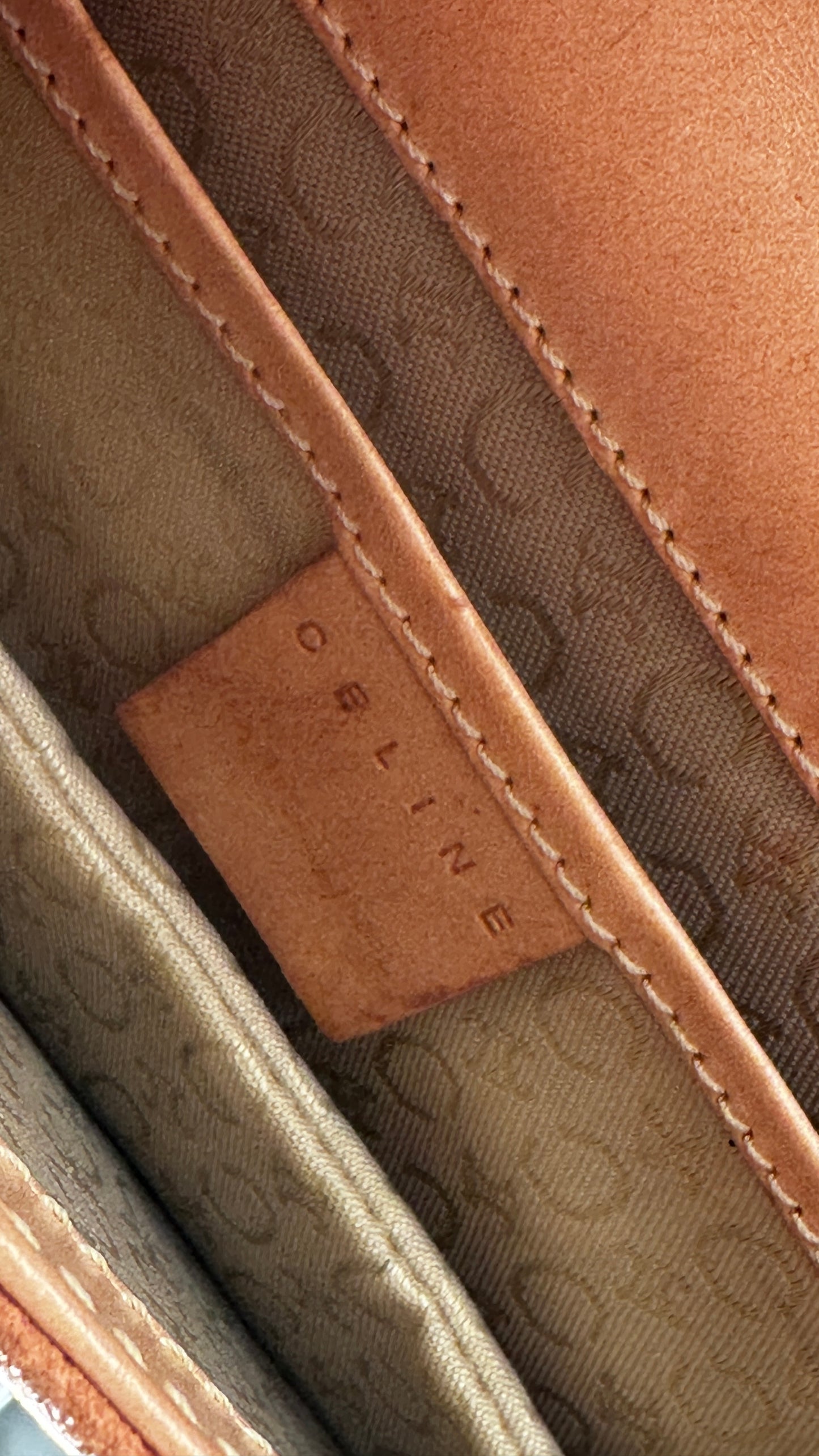 Vintage Celine monogram shoulder bag