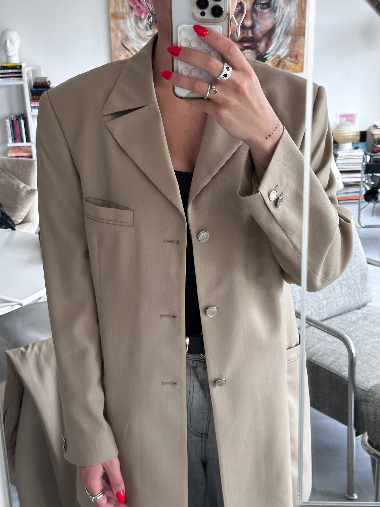 Vintage oversized blazer