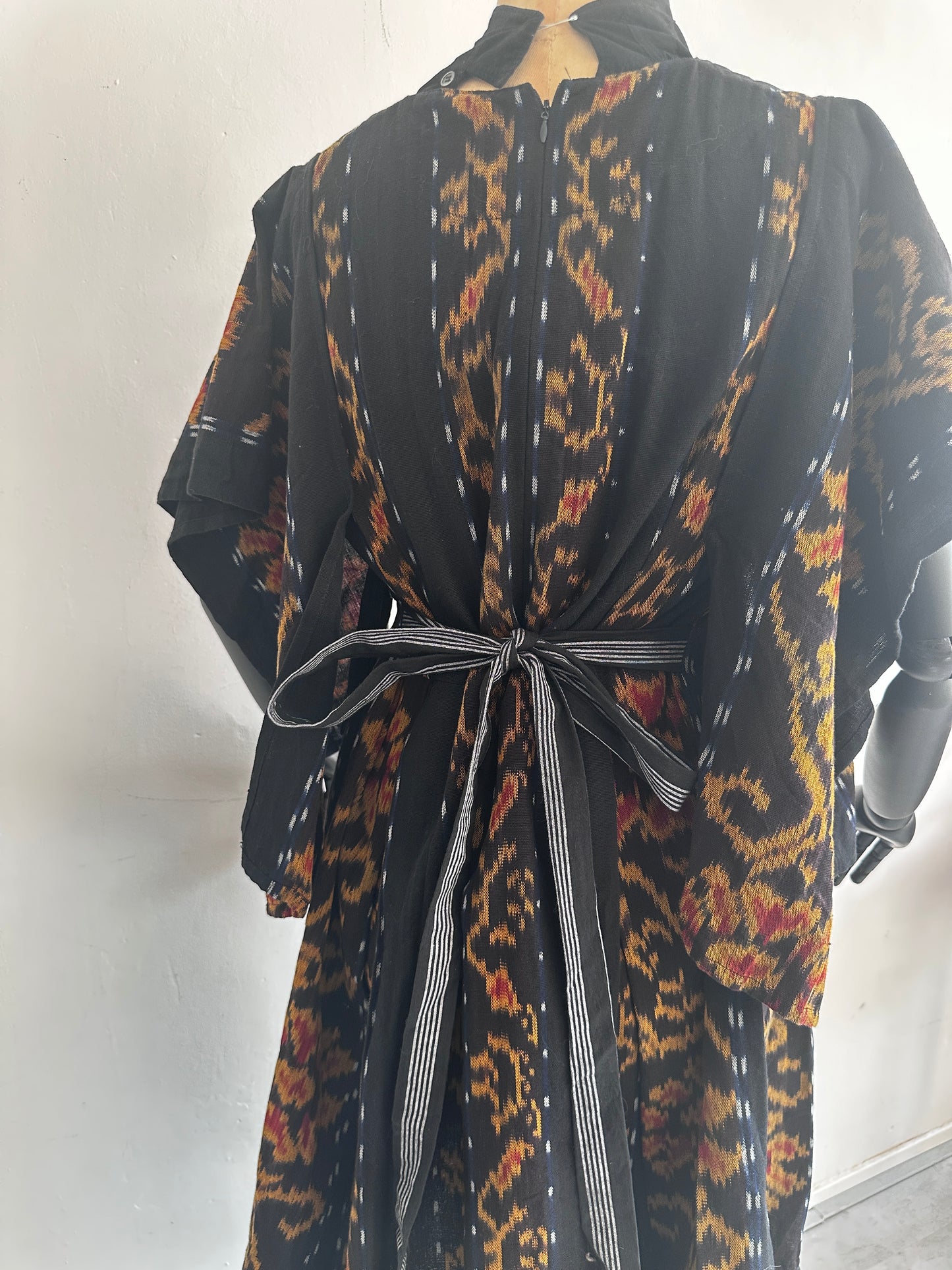 Vintage linnen printed dress