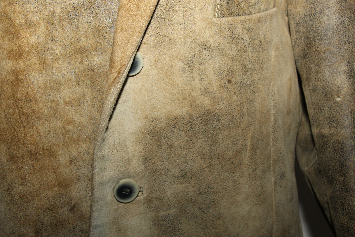 Rare vintage leather blazer