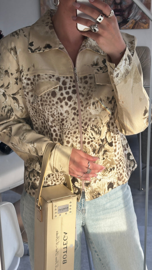 Vintage print jacket