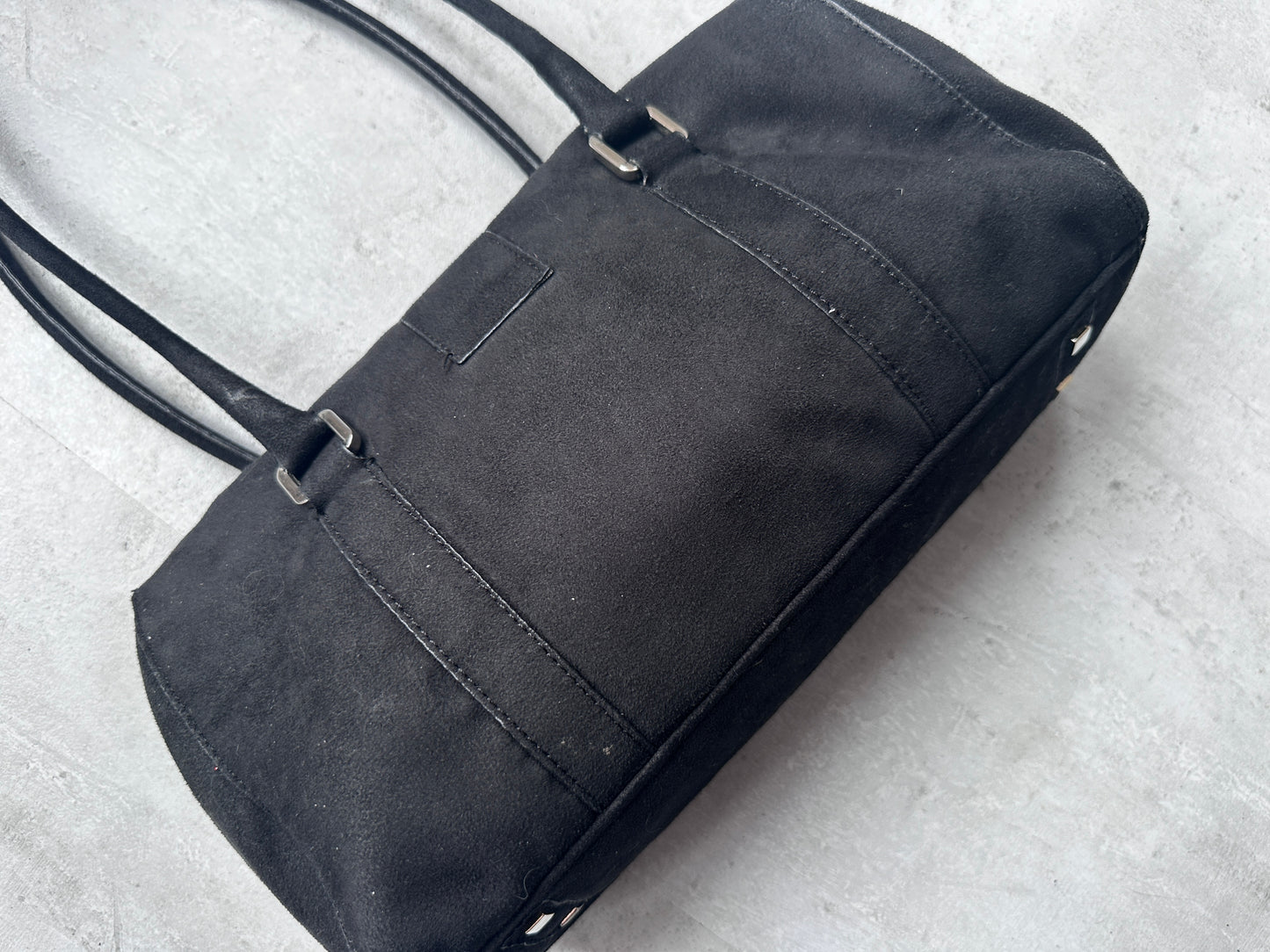Suede leren tas Gabor