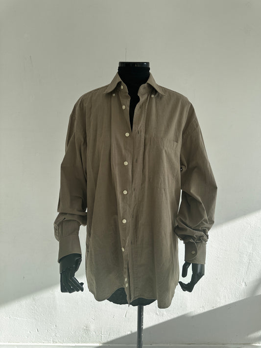 Vintage beige blouse oversized