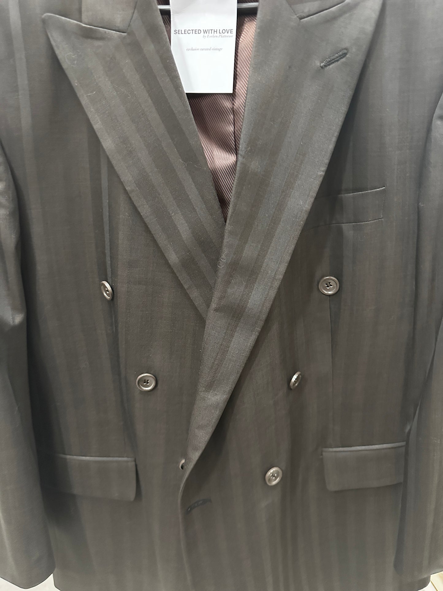 Vintage oversized blazer brown