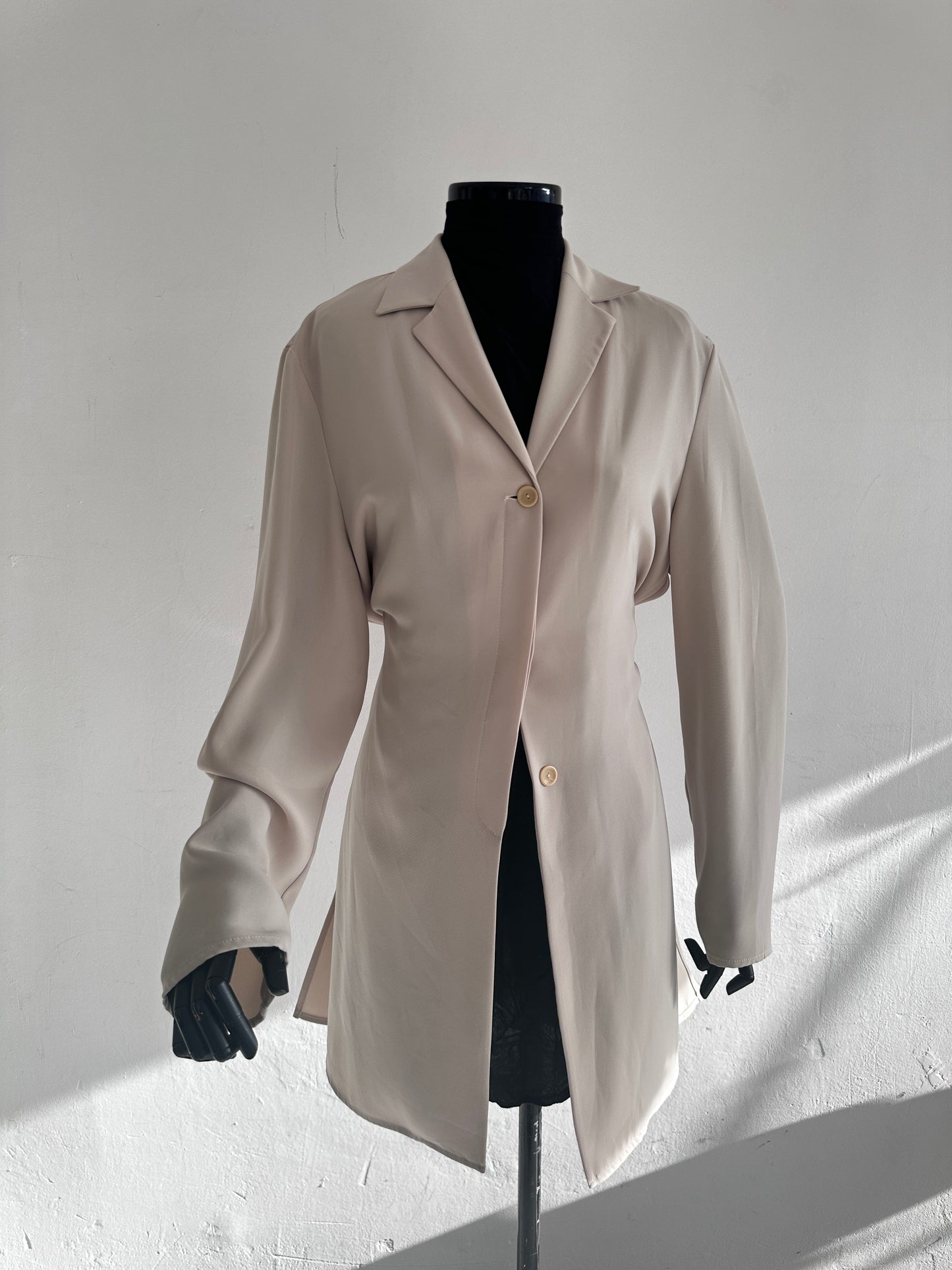 Vintage blouse with laced back