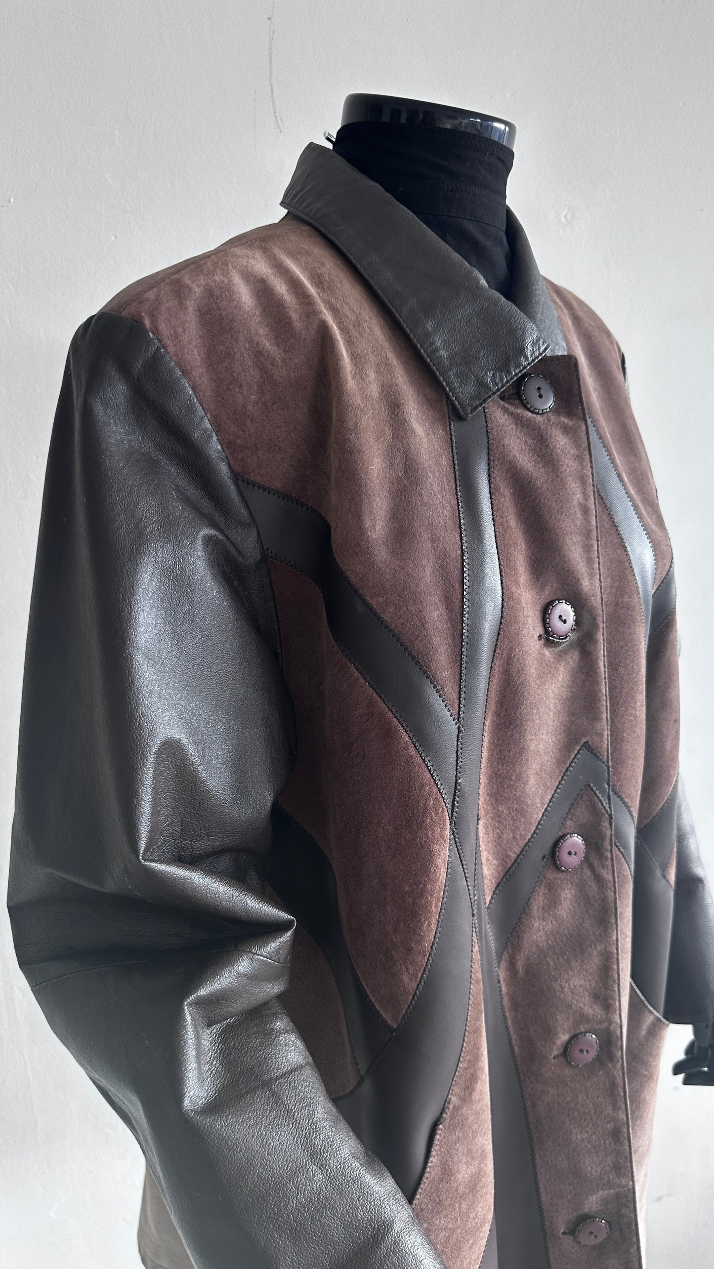 Dino’z vintage coat brown leather