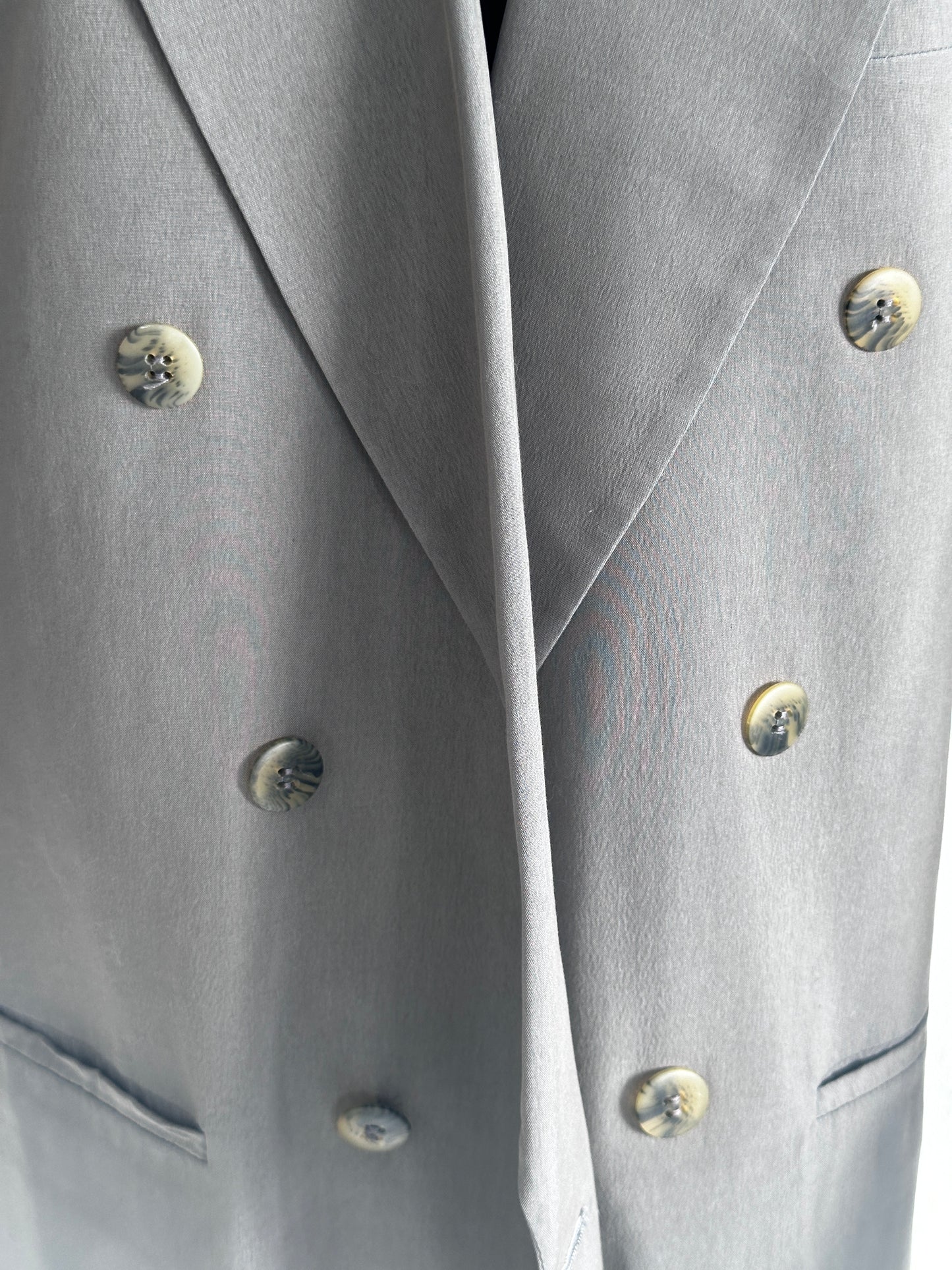 Soft silk vintage suit
