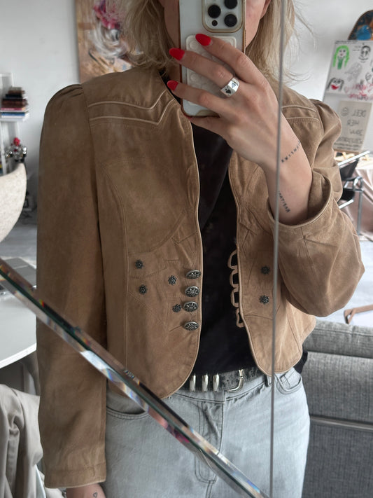 Vintage suede jack