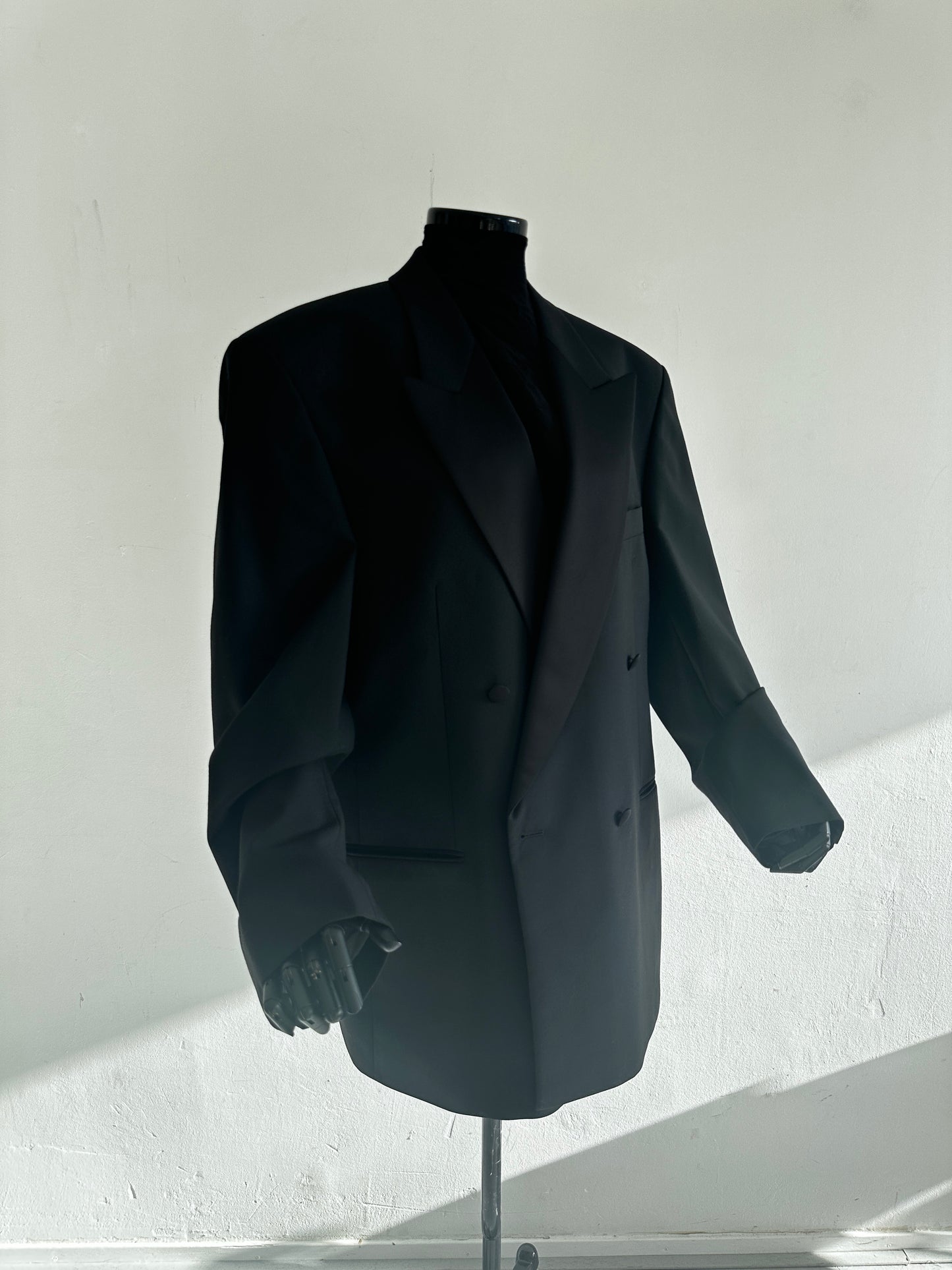 Oversized vintage suit black