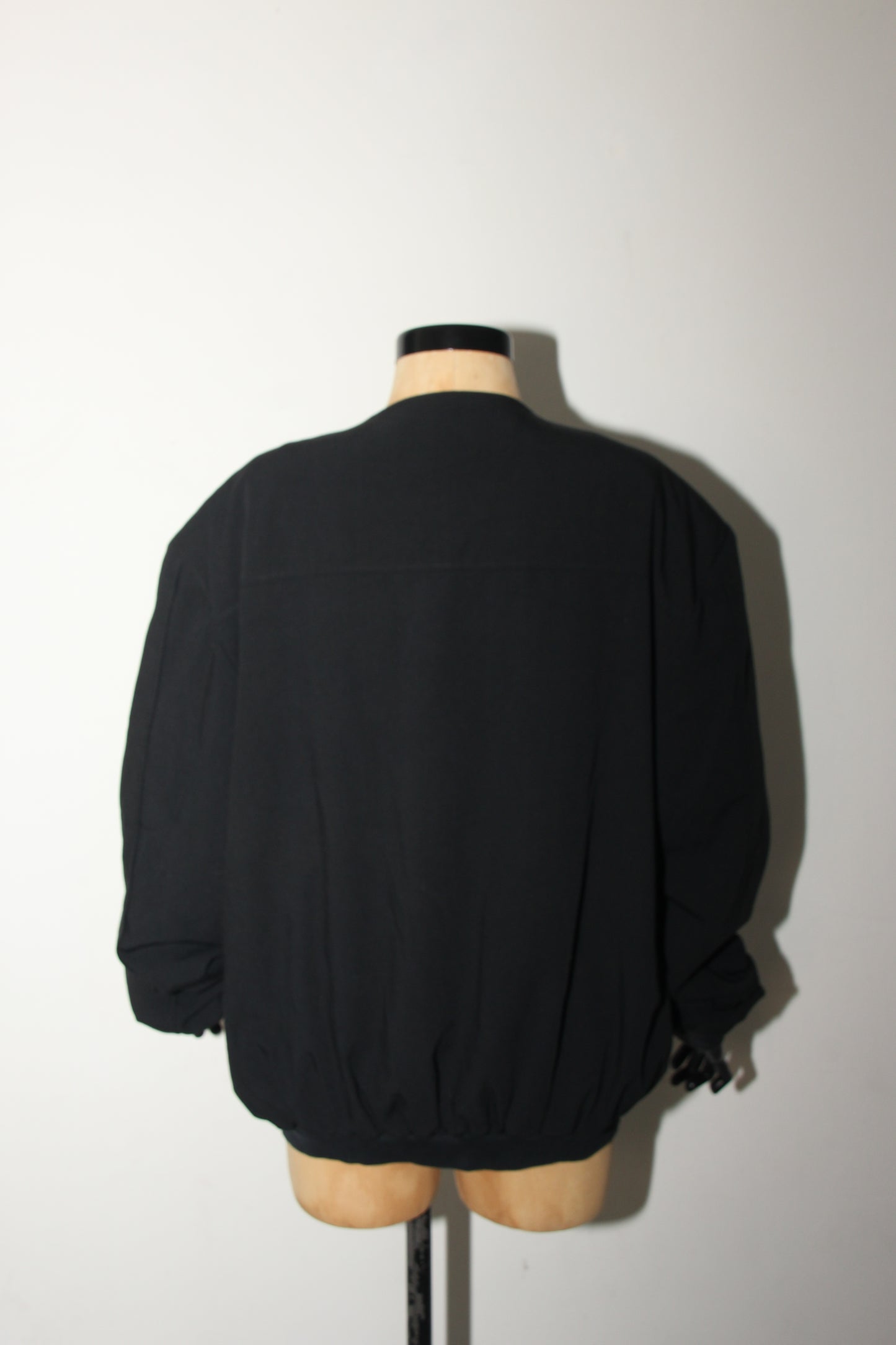 Vintage black jacket with embroidery