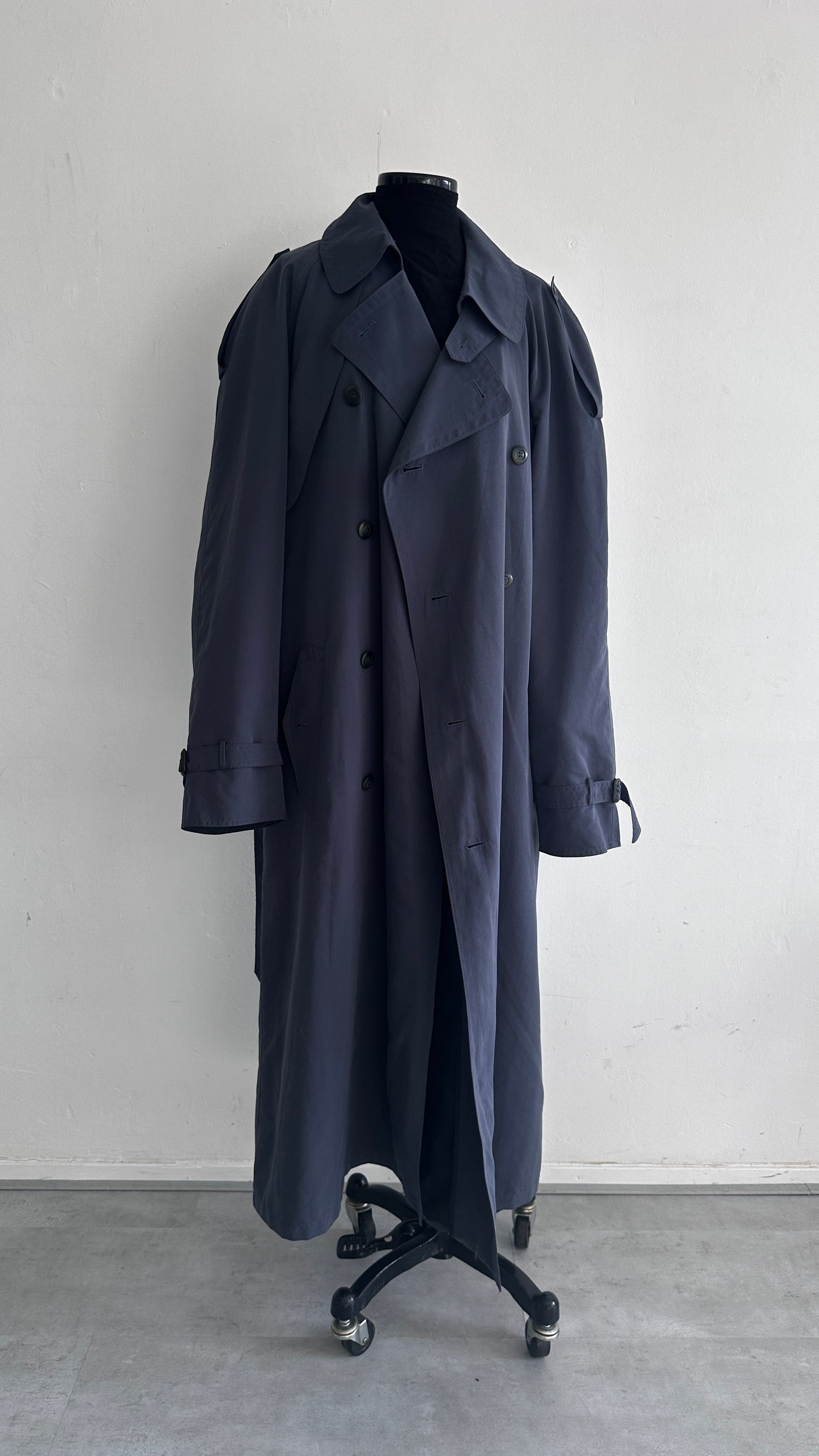 Vintage trenchcoat soft blue