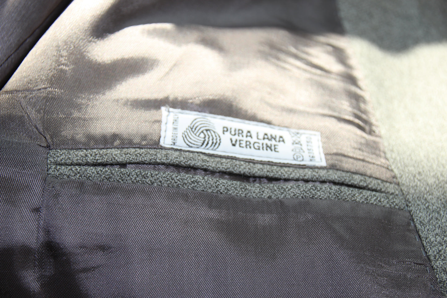 Italian woolen vintage suit