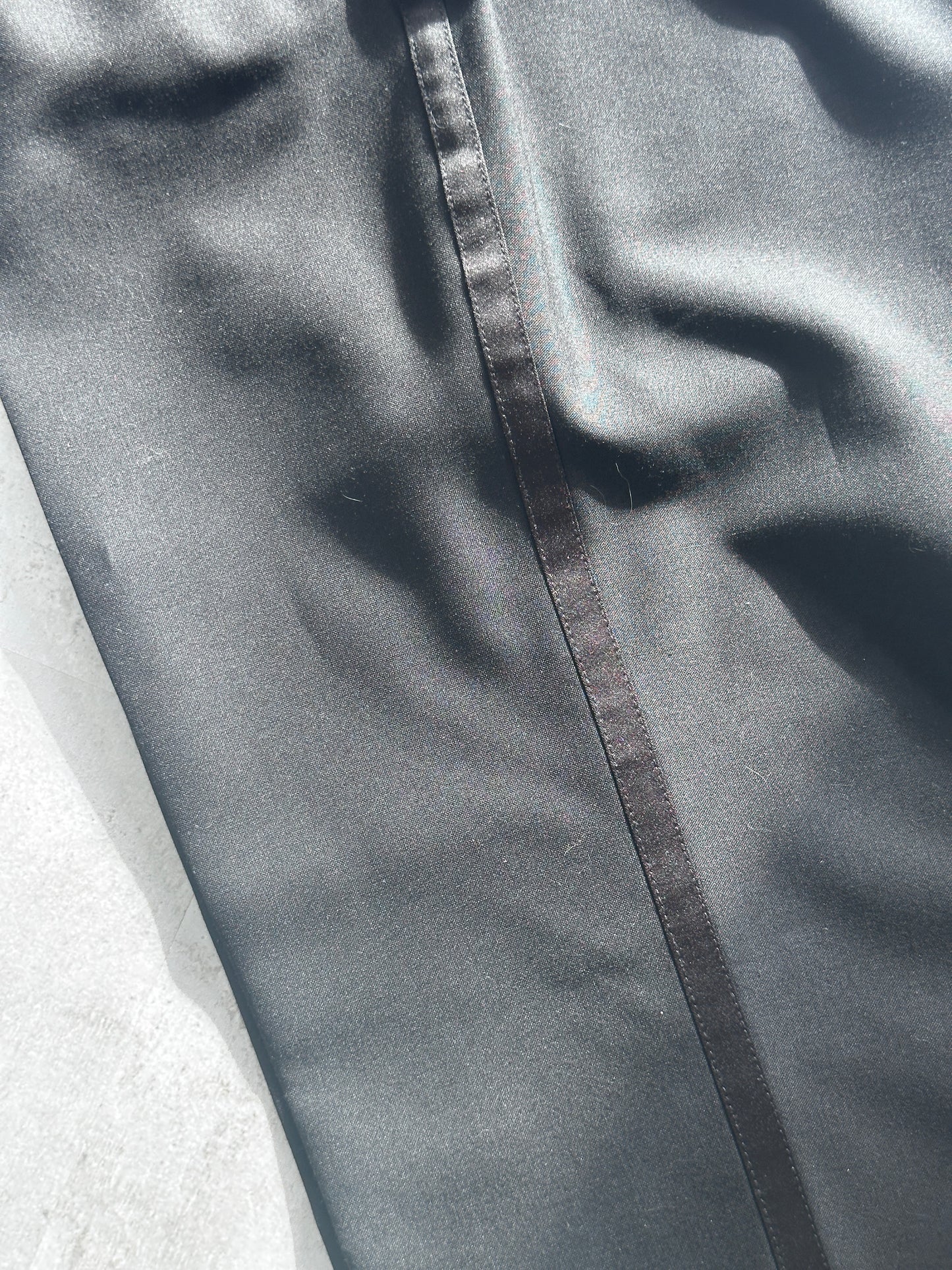 Oversized vintage suit black