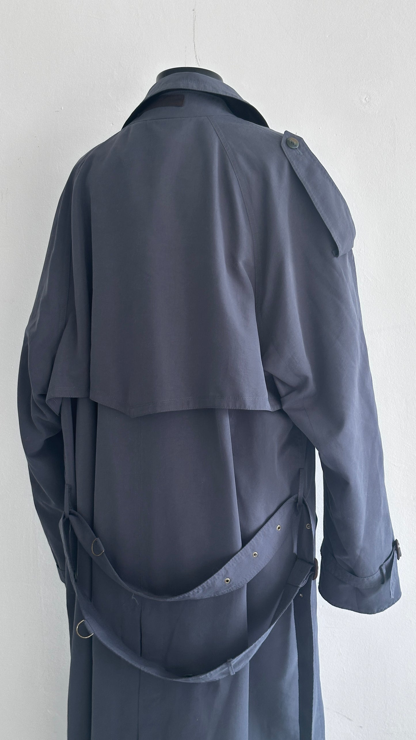 Vintage trenchcoat soft blue