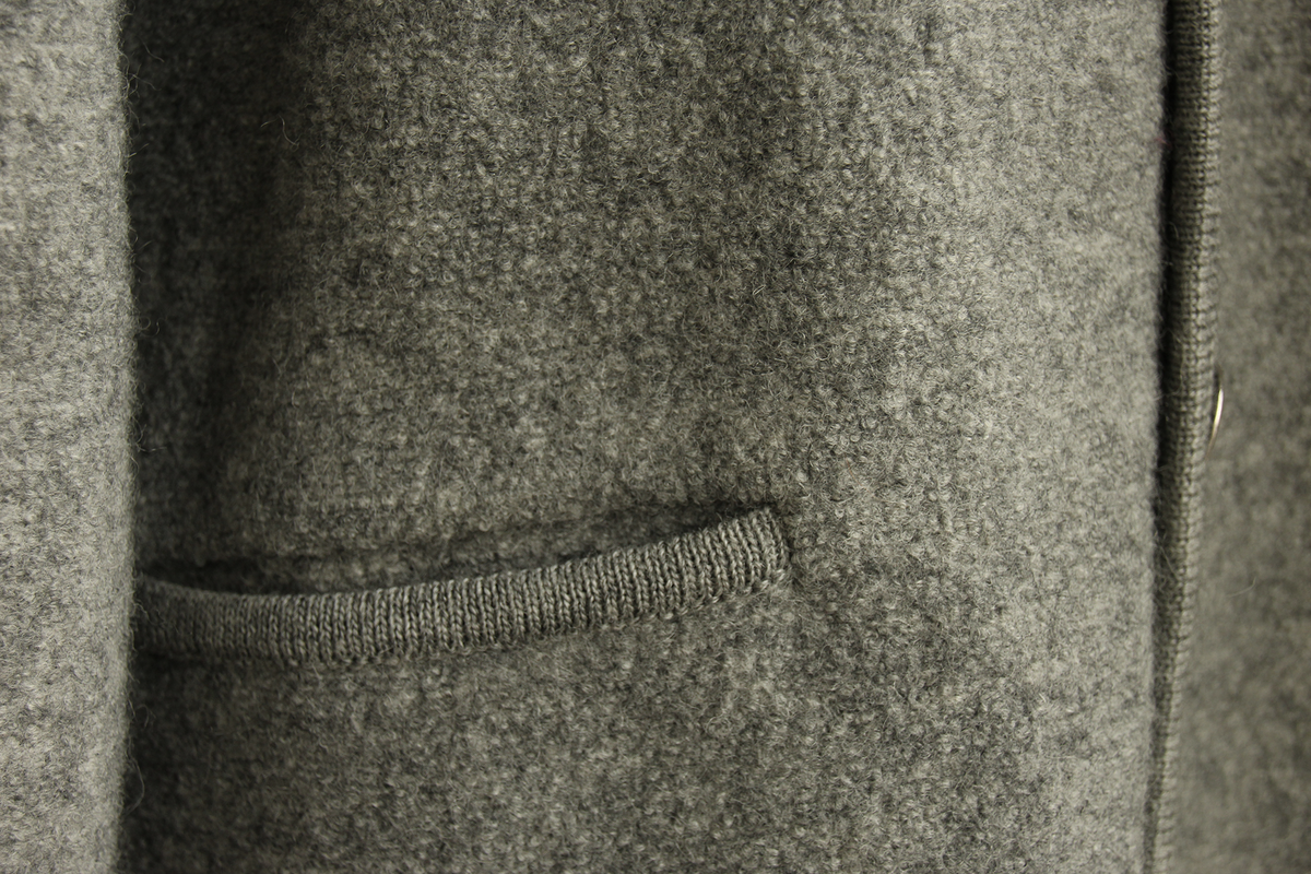 Geiger Grey Cardigan Jacket