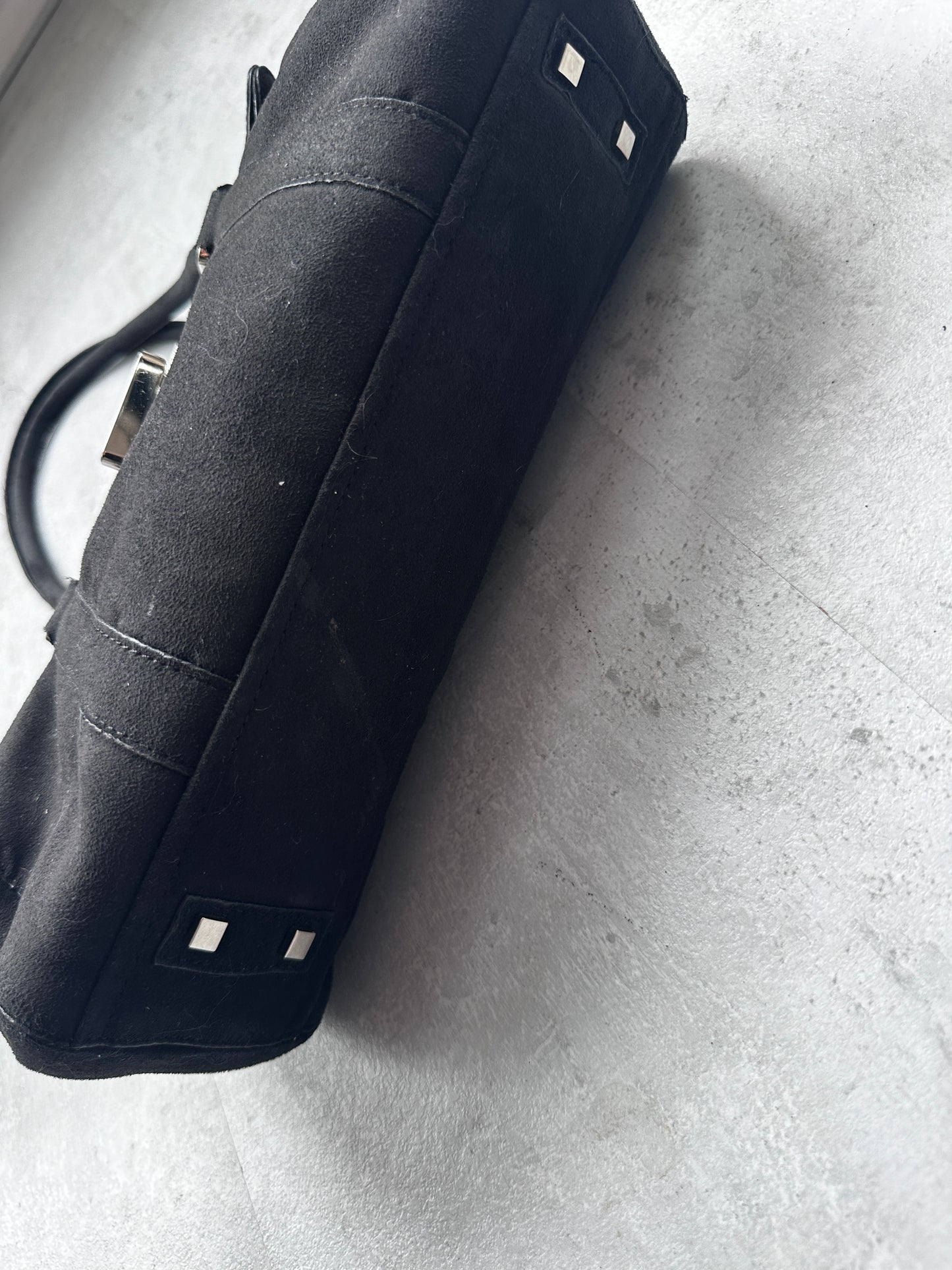 Suede leren tas Gabor