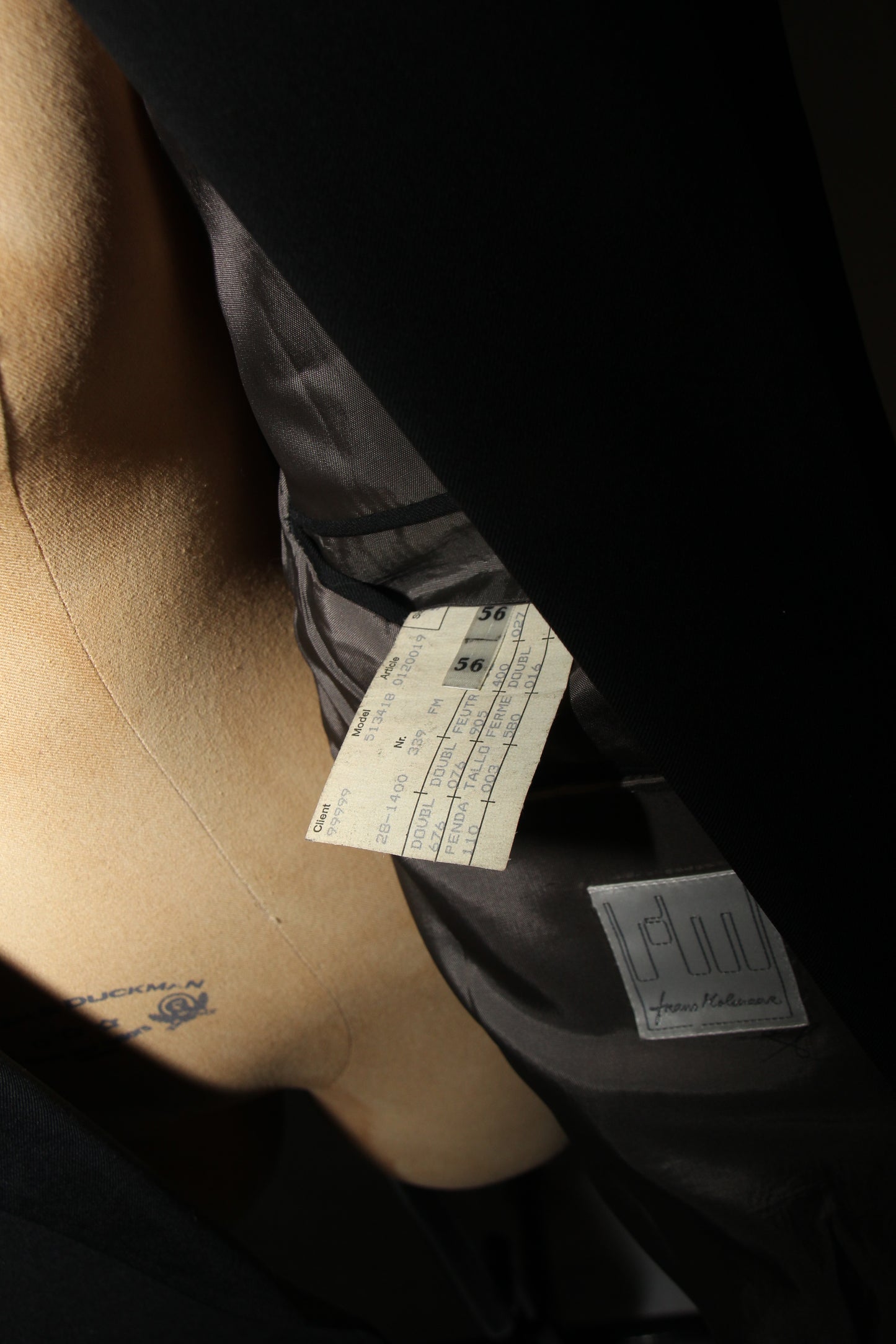 Frans Molenaar oversized blazer black