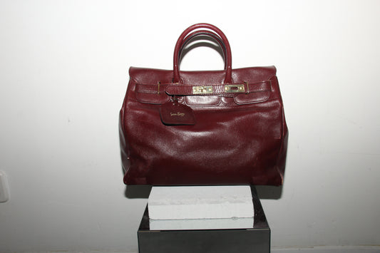 Sam Beer vintage leather bag