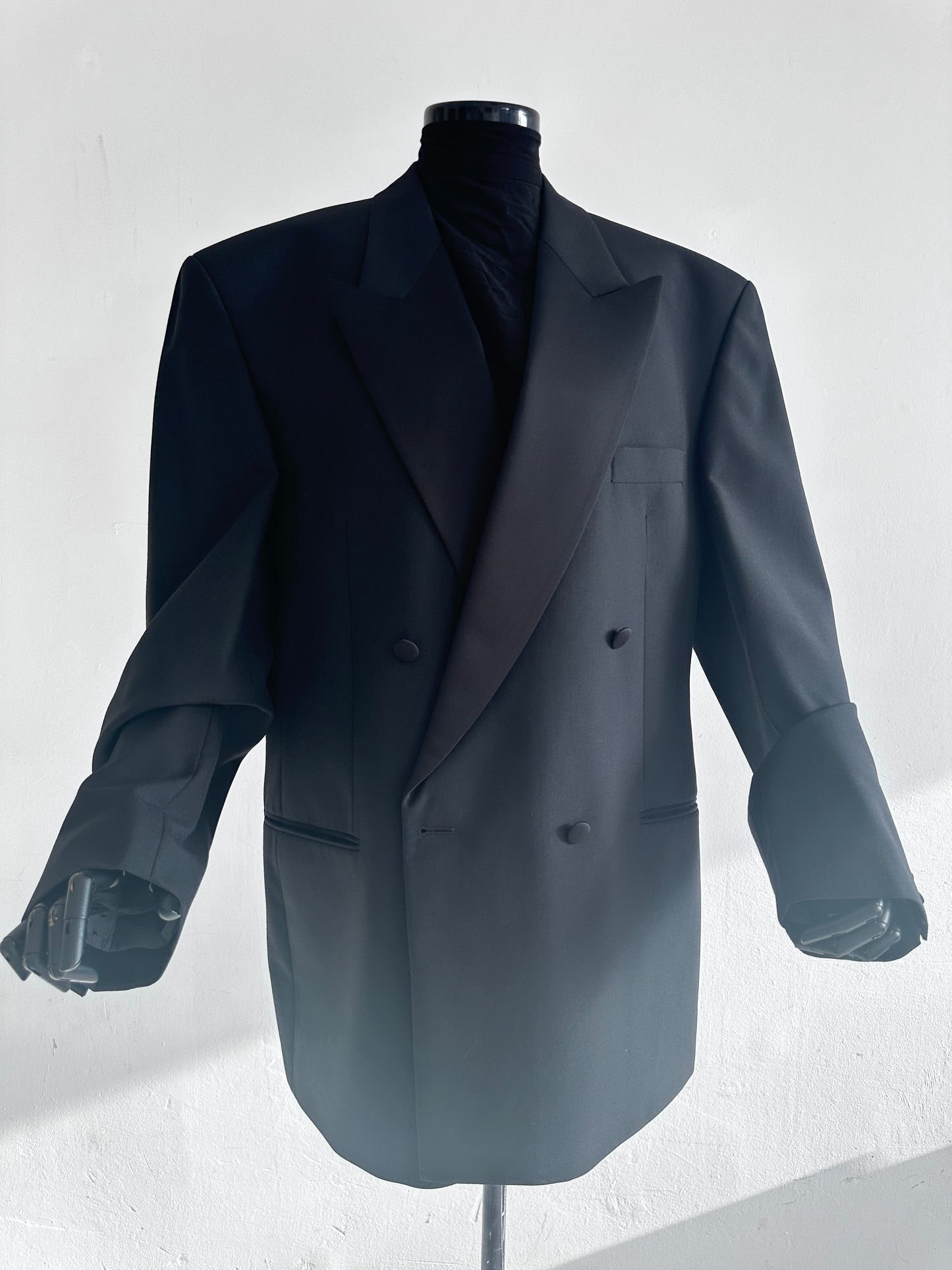 Oversized vintage suit black