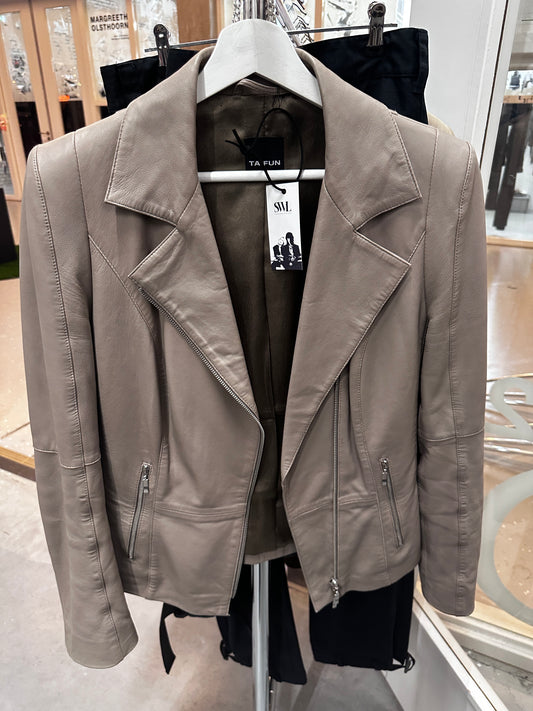 Vintage leather jacket Taifun