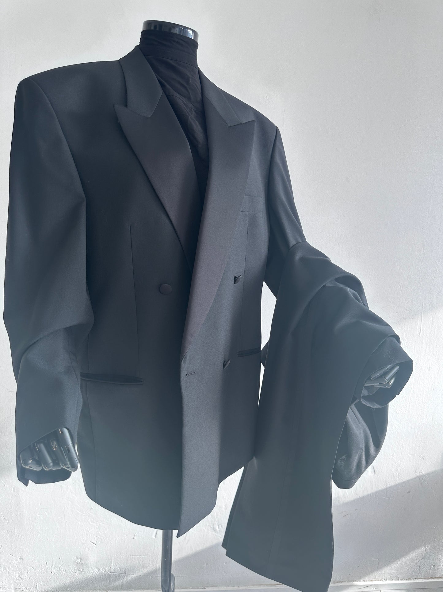 Oversized vintage suit black
