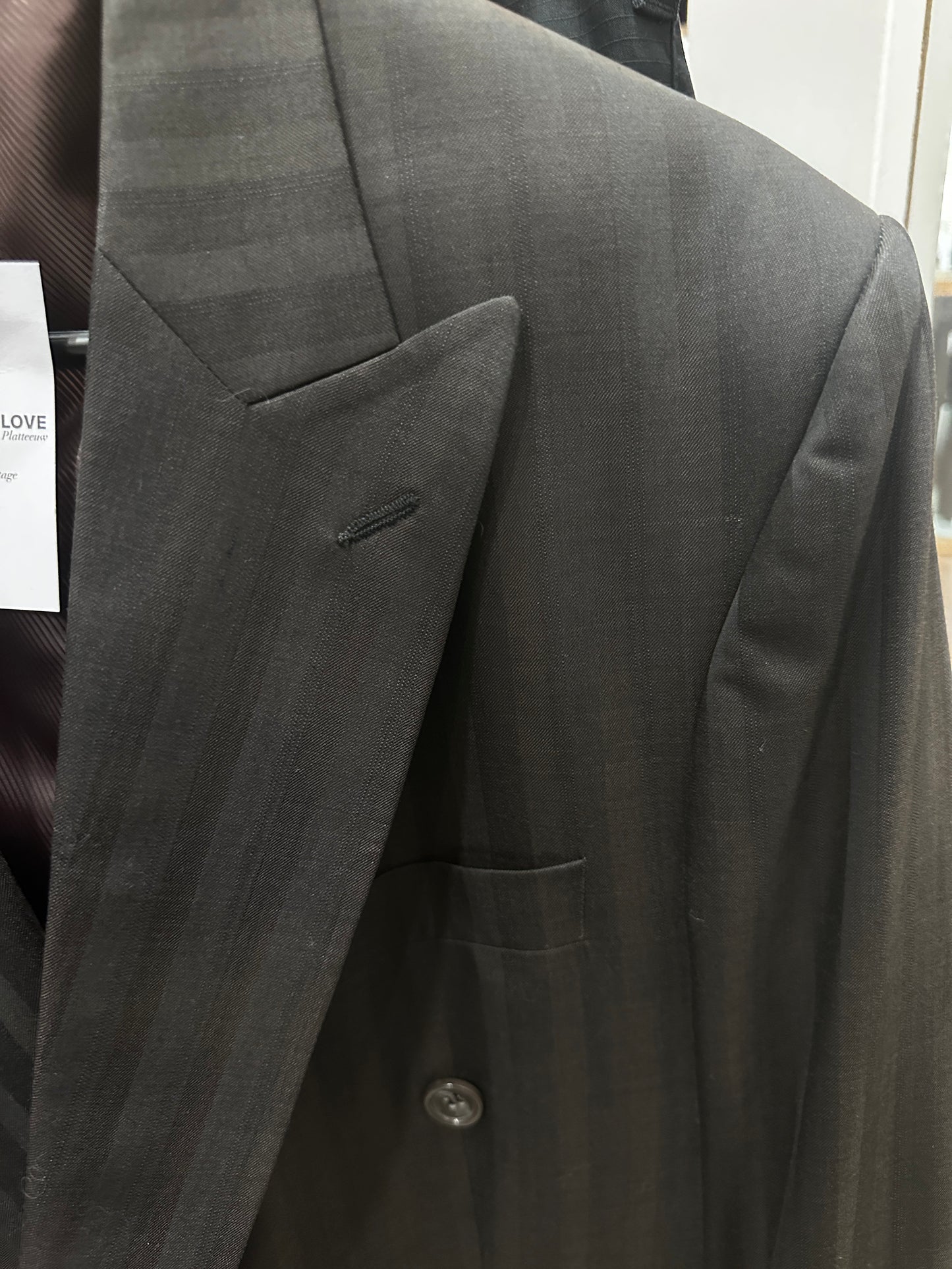Vintage oversized blazer brown